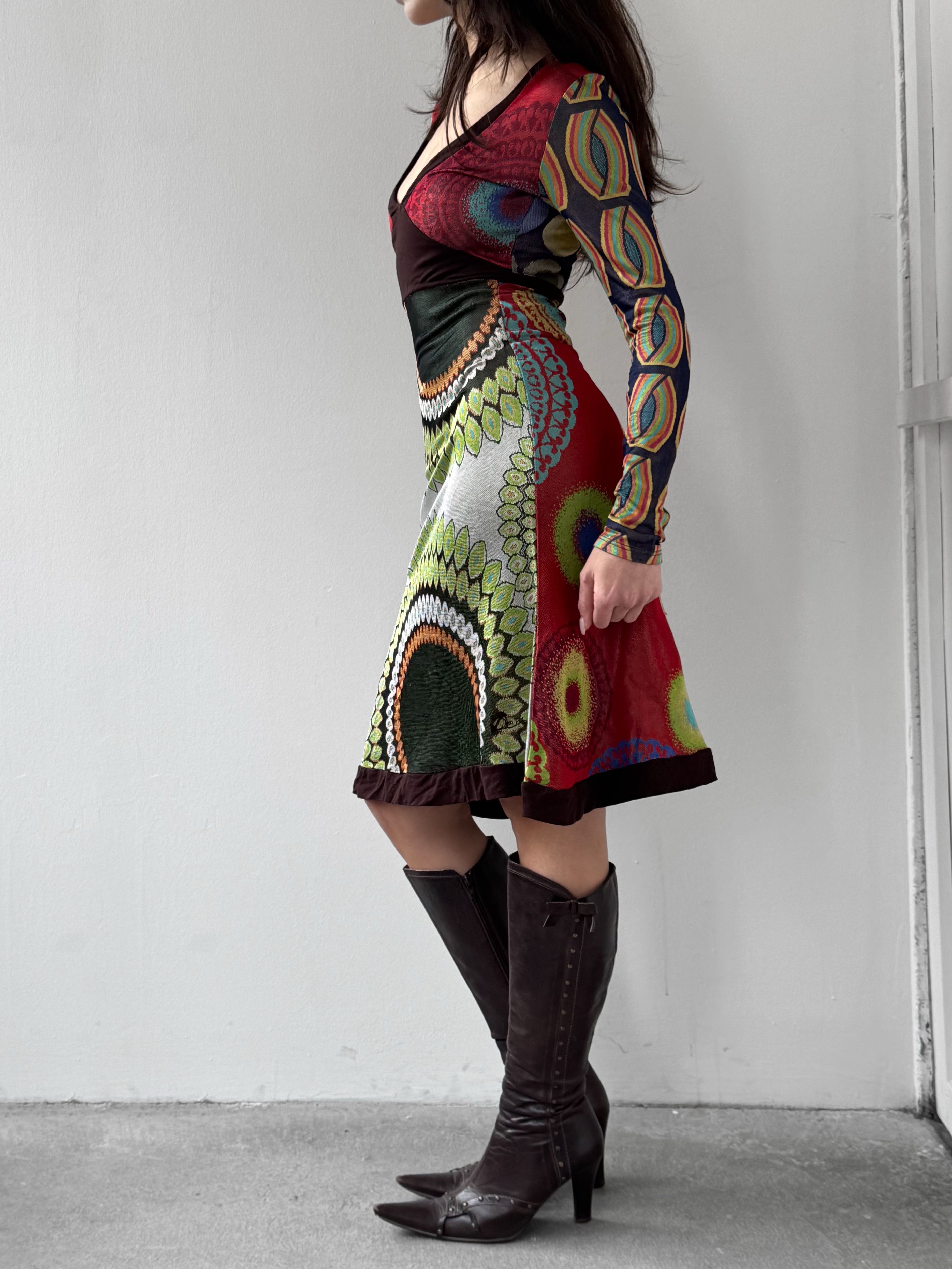 Desigual Midi Elbise