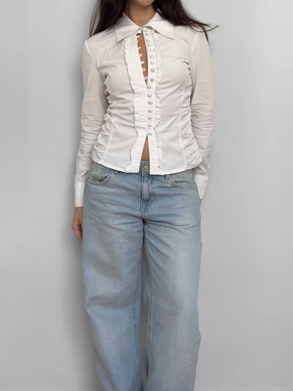 Buttoned White Shirt