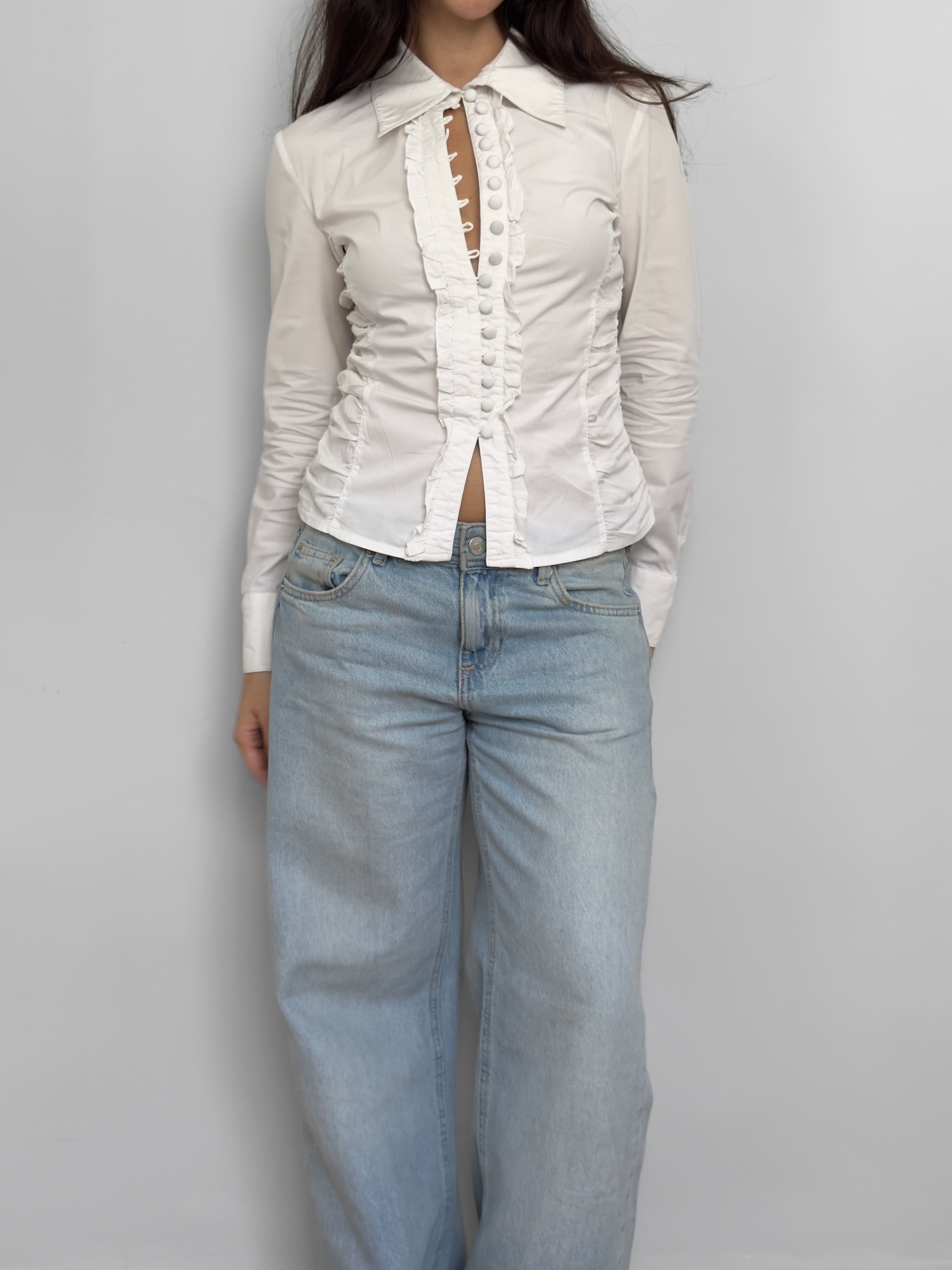 Buttoned White Shirt