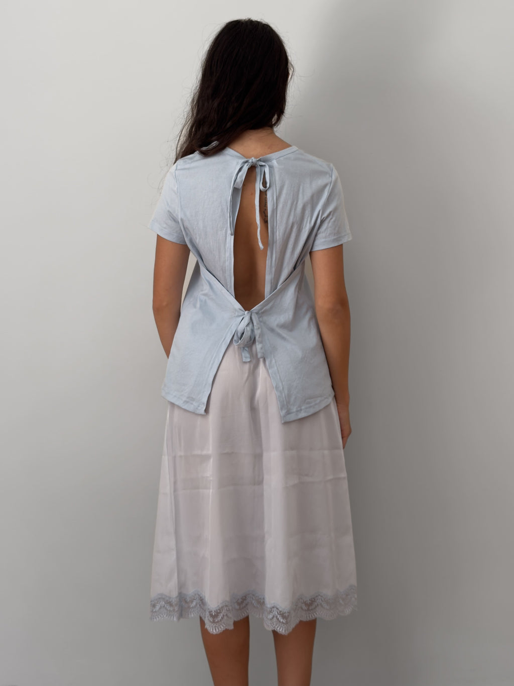 Helmut Lang Open-Back Tee