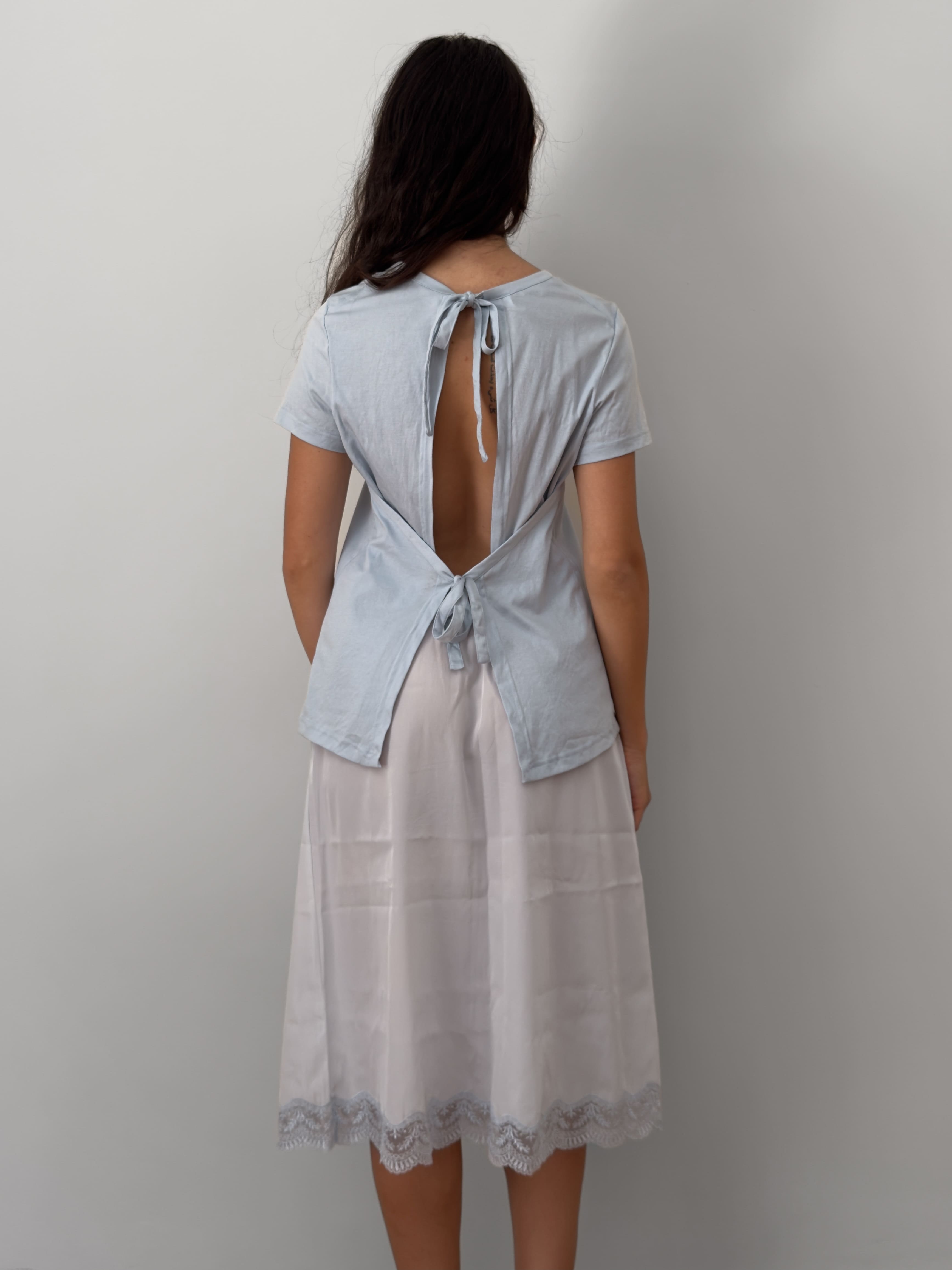 Helmut Lang Open-Back Tee
