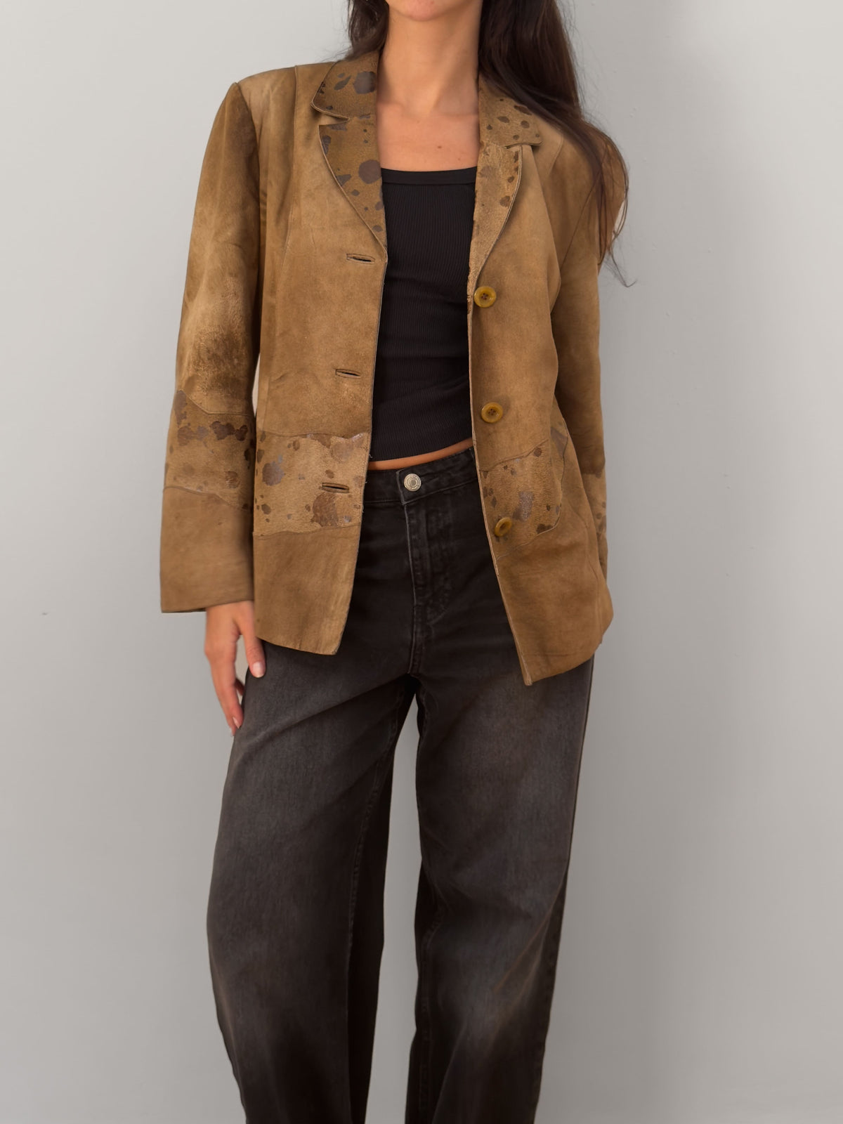 Suede Leather Jacket
