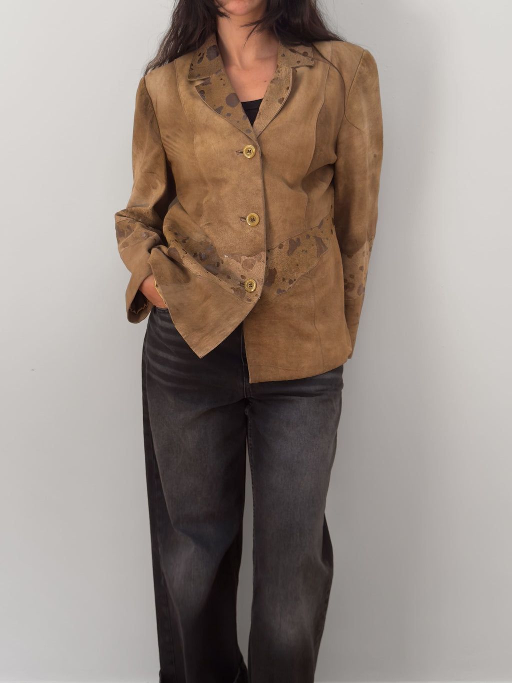 Suede Leather Jacket