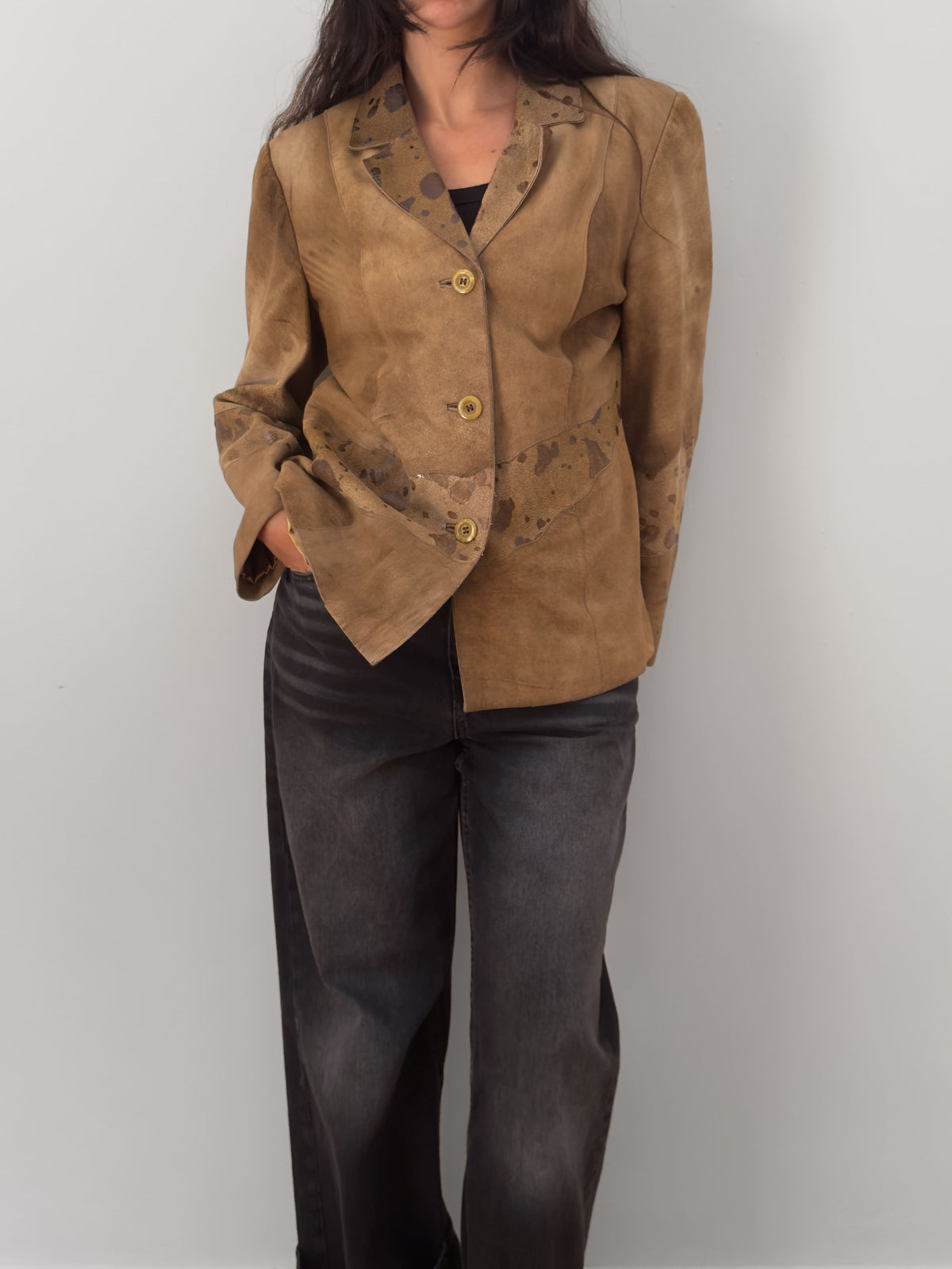 Suede Leather Jacket