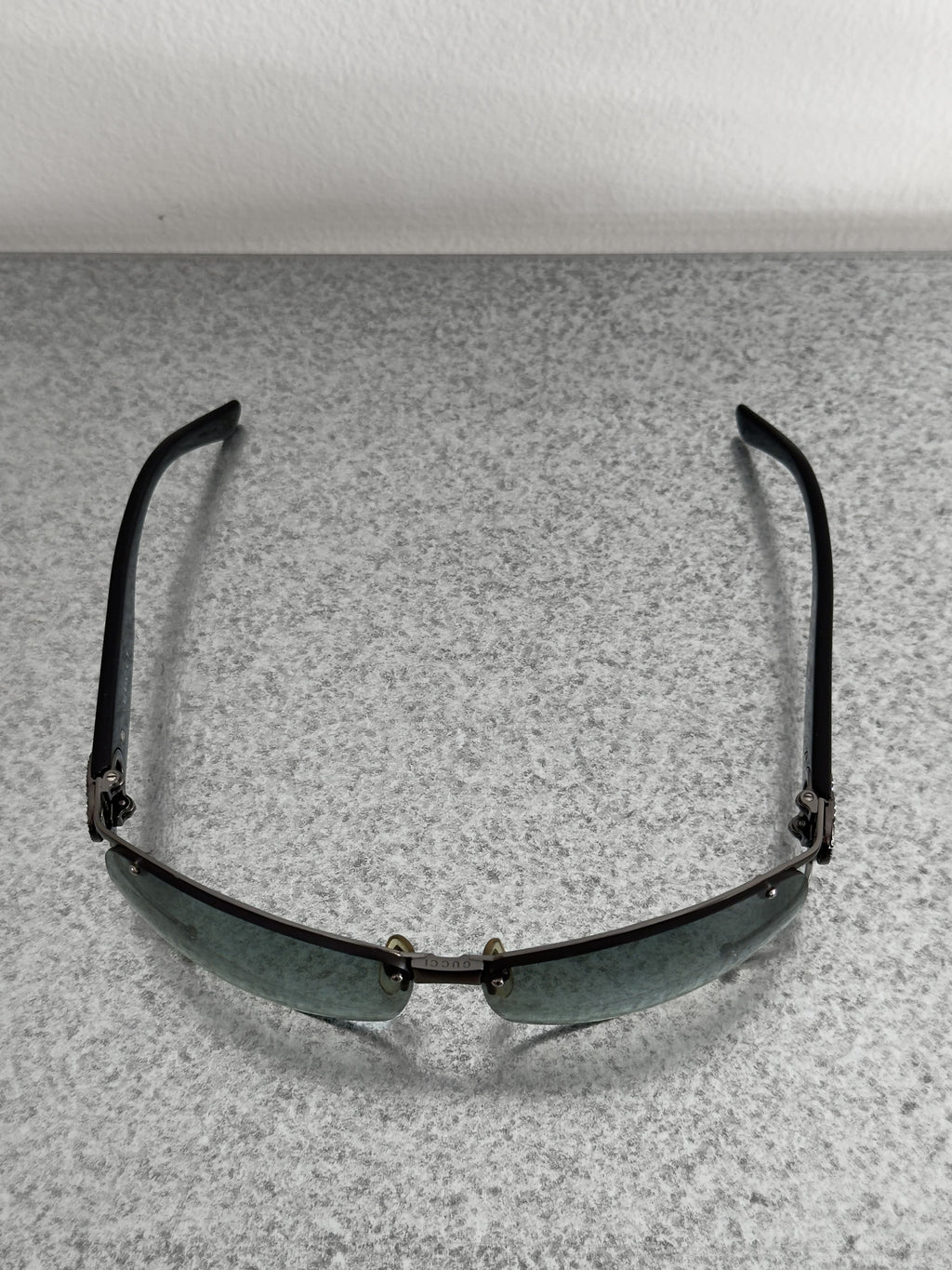 Gucci GG Rimless Crystal Sunglasses