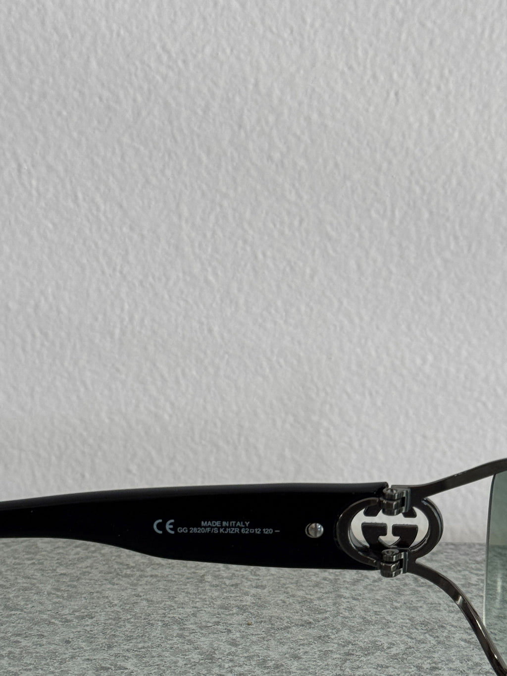 Gucci GG Rimless Crystal Sunglasses