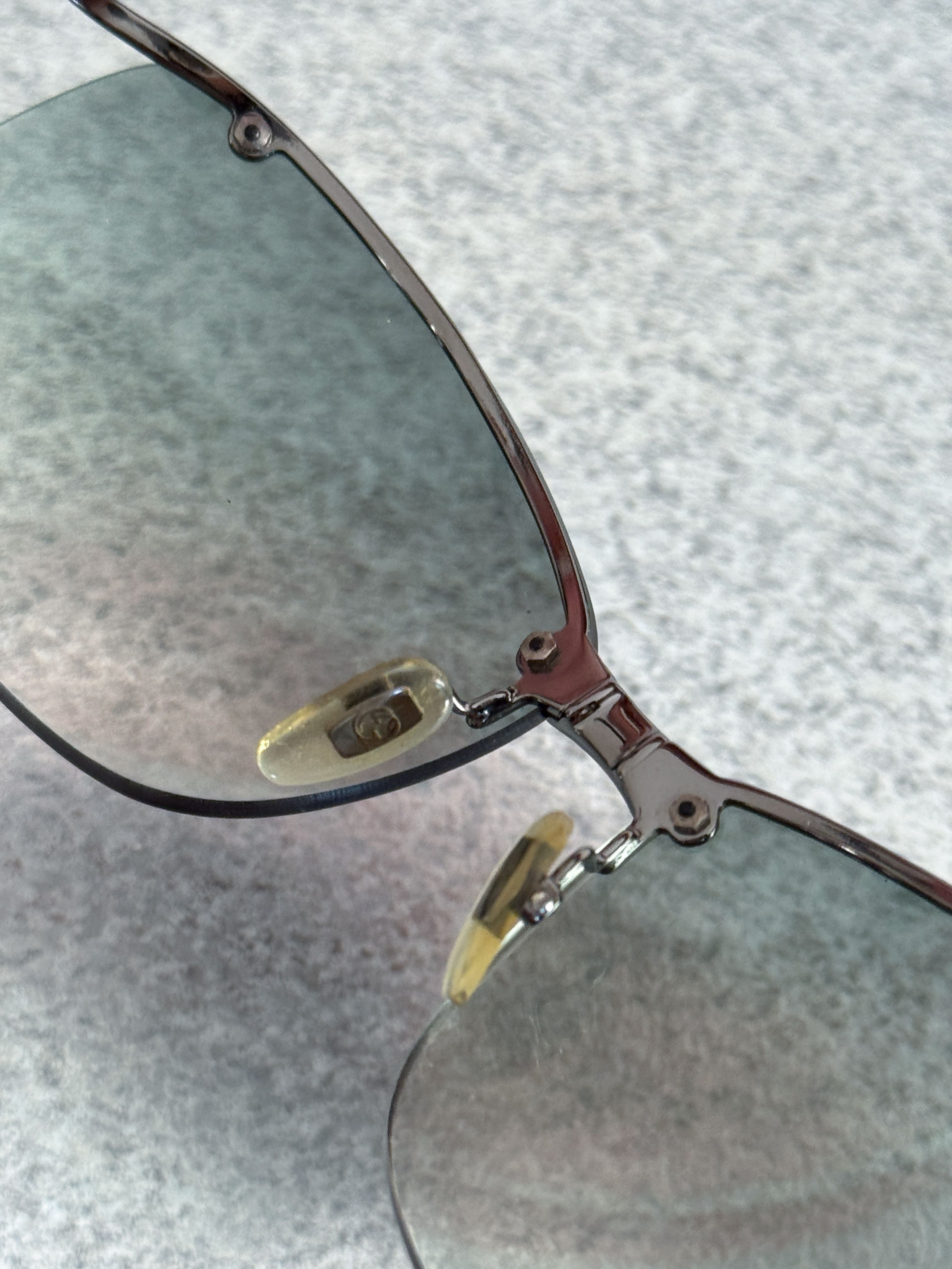 Gucci GG Rimless Crystal Sunglasses