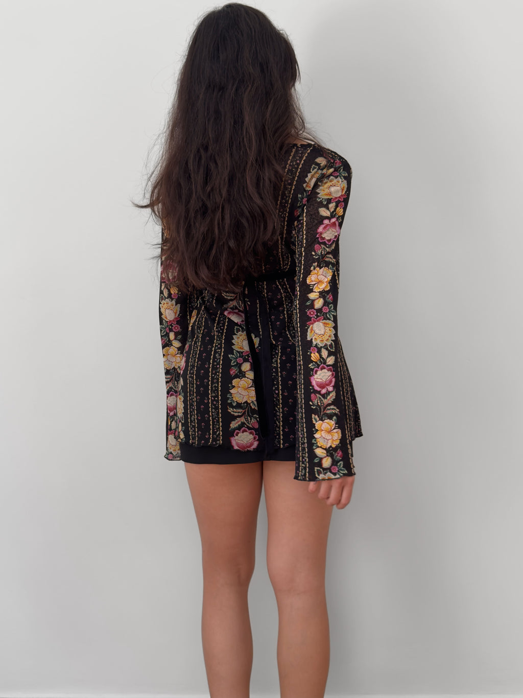 Morgan Floral Mesh Tunic