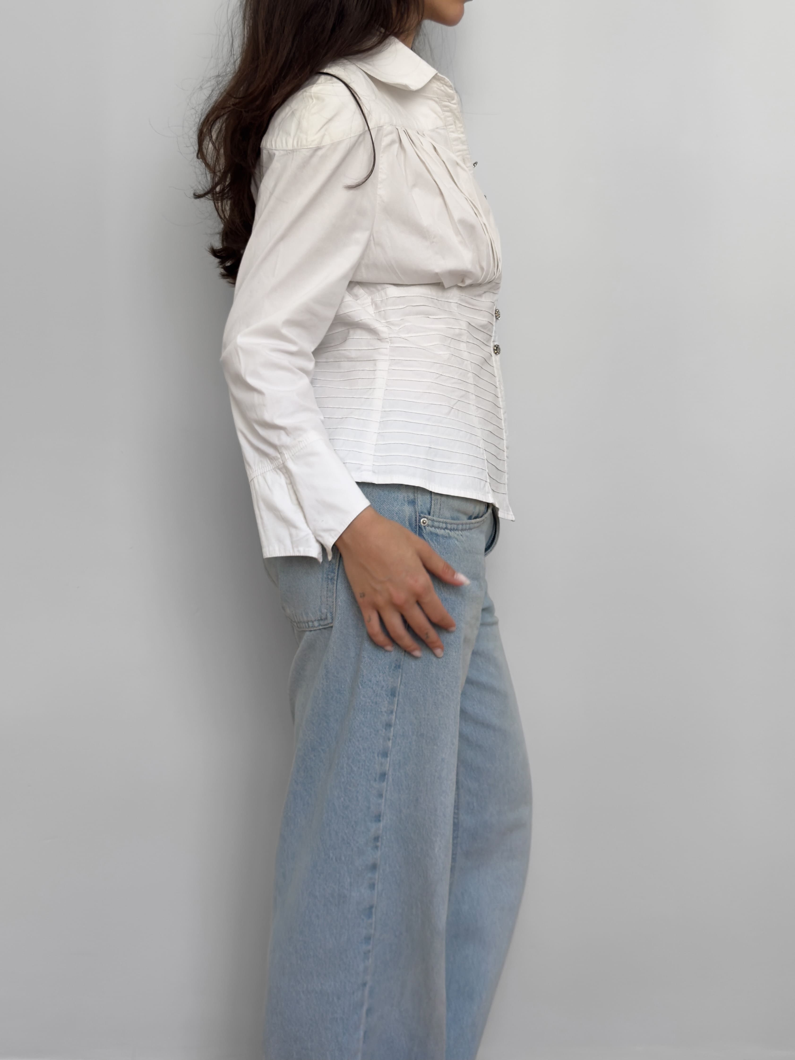 White Cotton Shirt