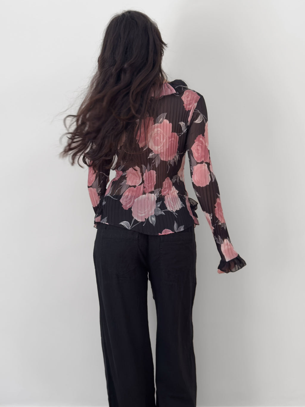 Floral Chiffon Blouse