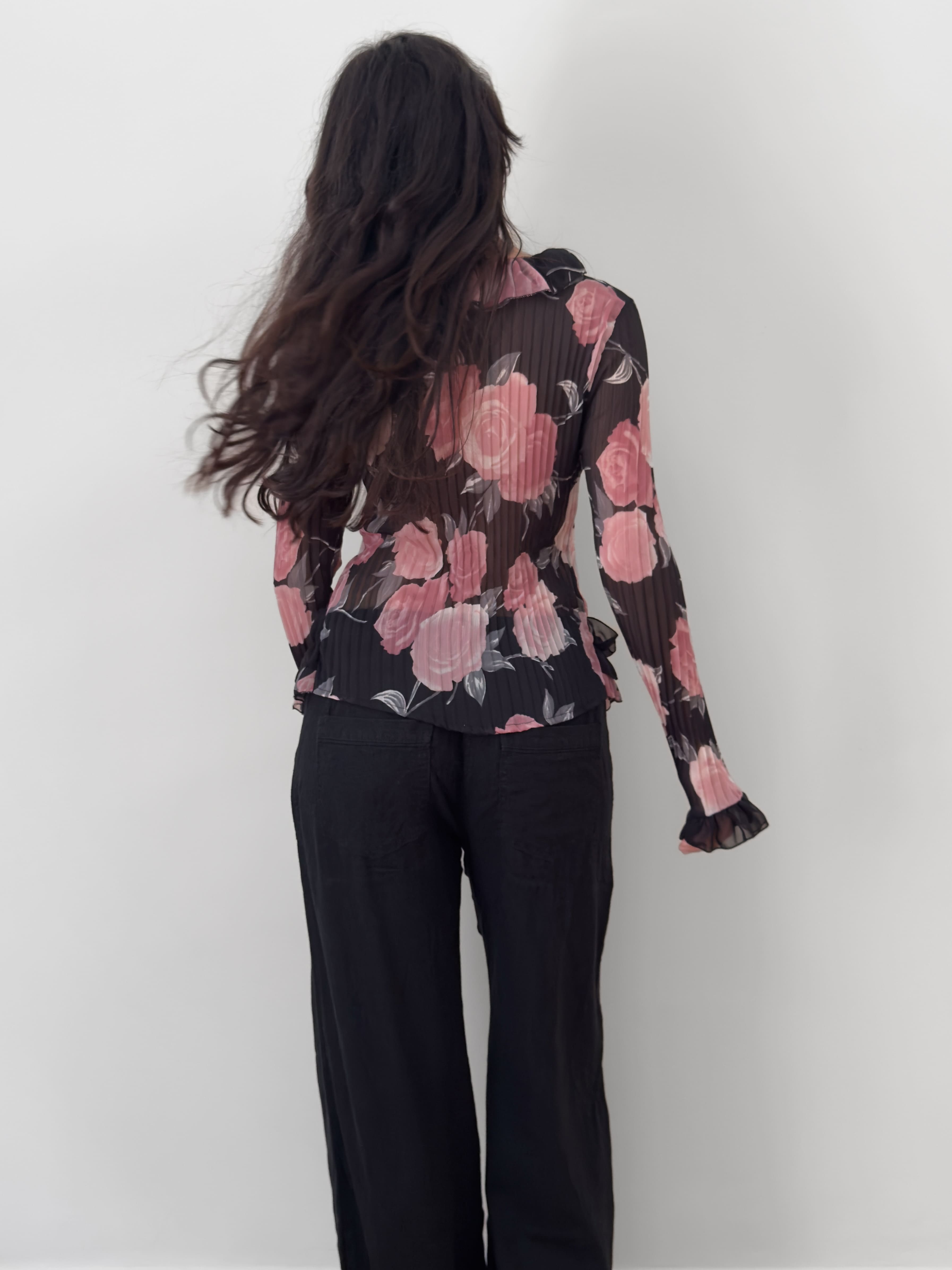 Floral Chiffon Blouse