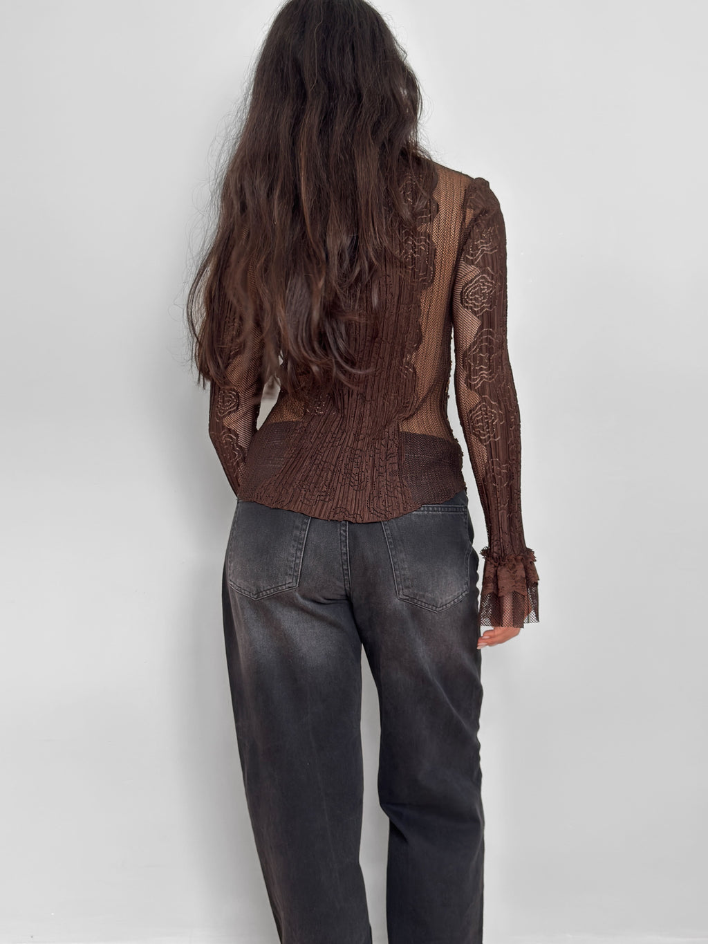 Embroidered Lace Blouse