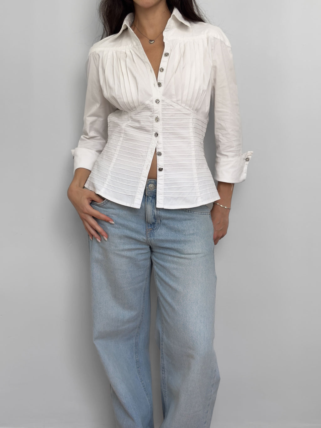 White Cotton Shirt