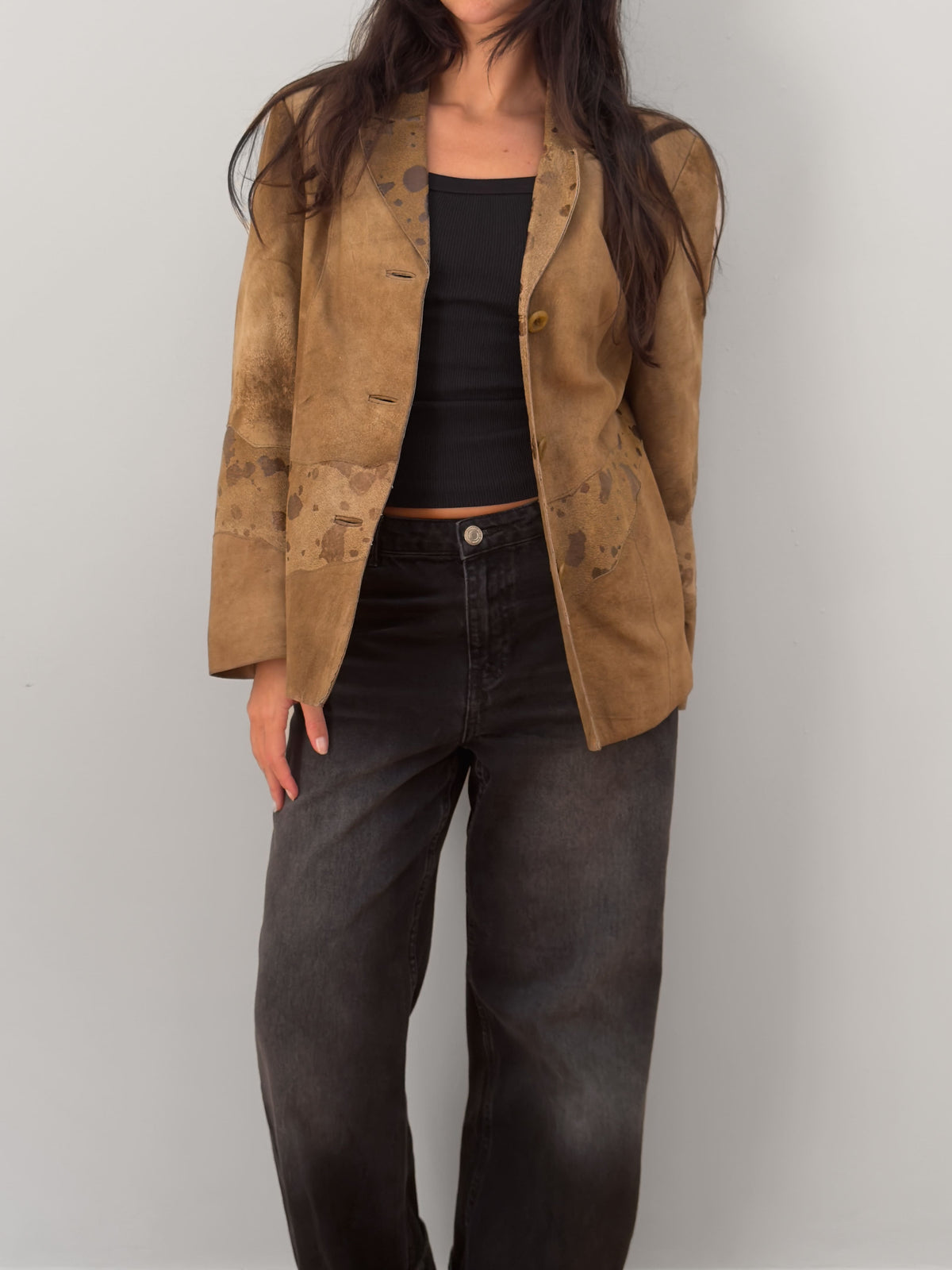 Suede Leather Jacket