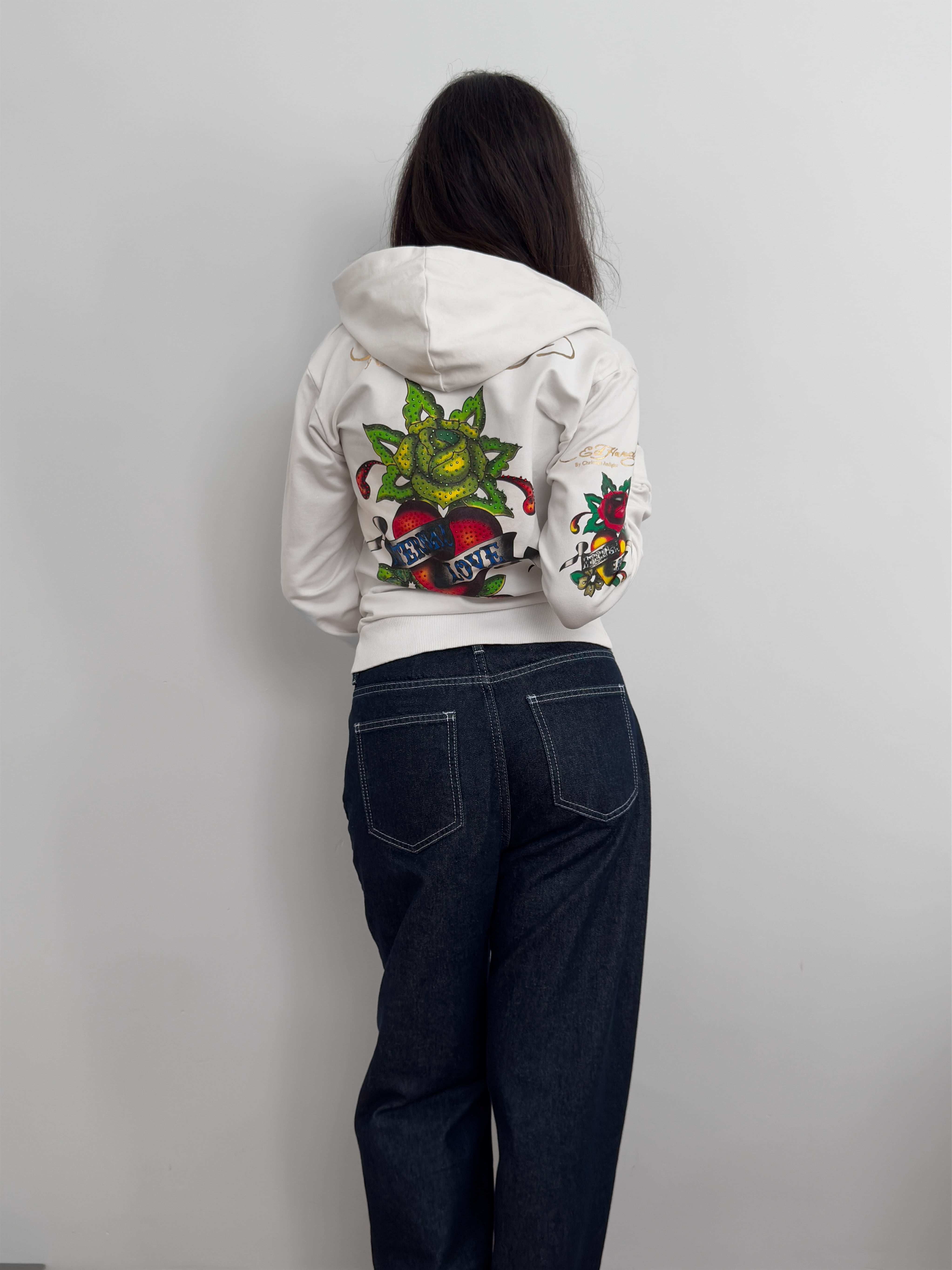 Ed Hardy Fermuarlı Hırka