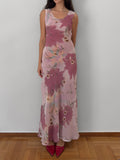 Reversible Floral Maxi Dress