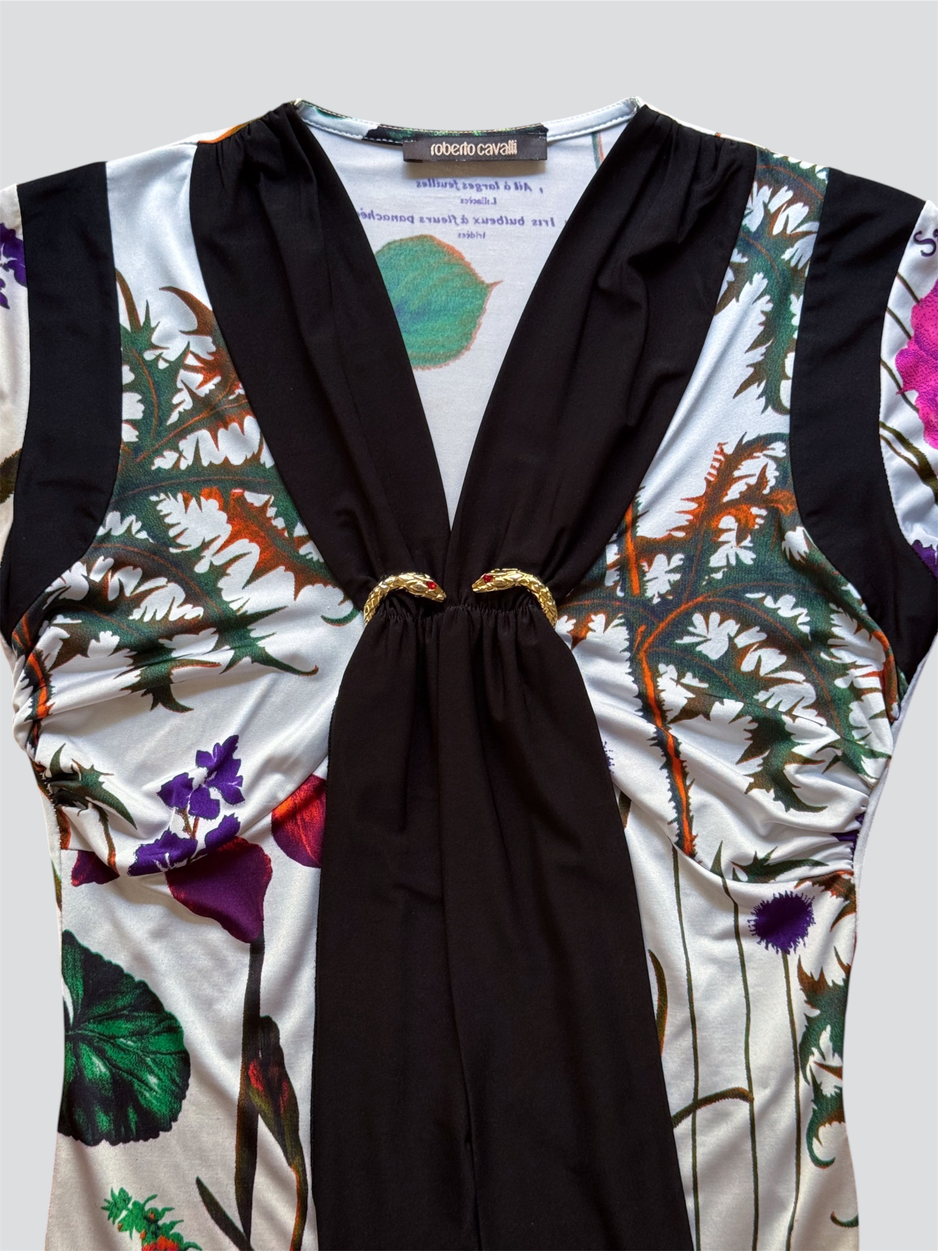Roberto Cavalli L’Herbier de Cavalli Archive Dress