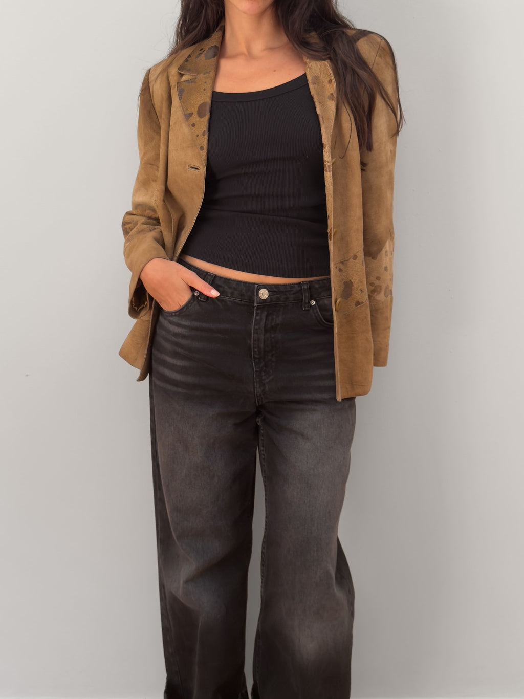 Suede Leather Jacket