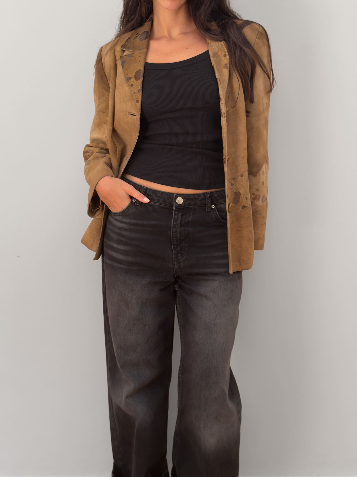 Suede Leather Jacket