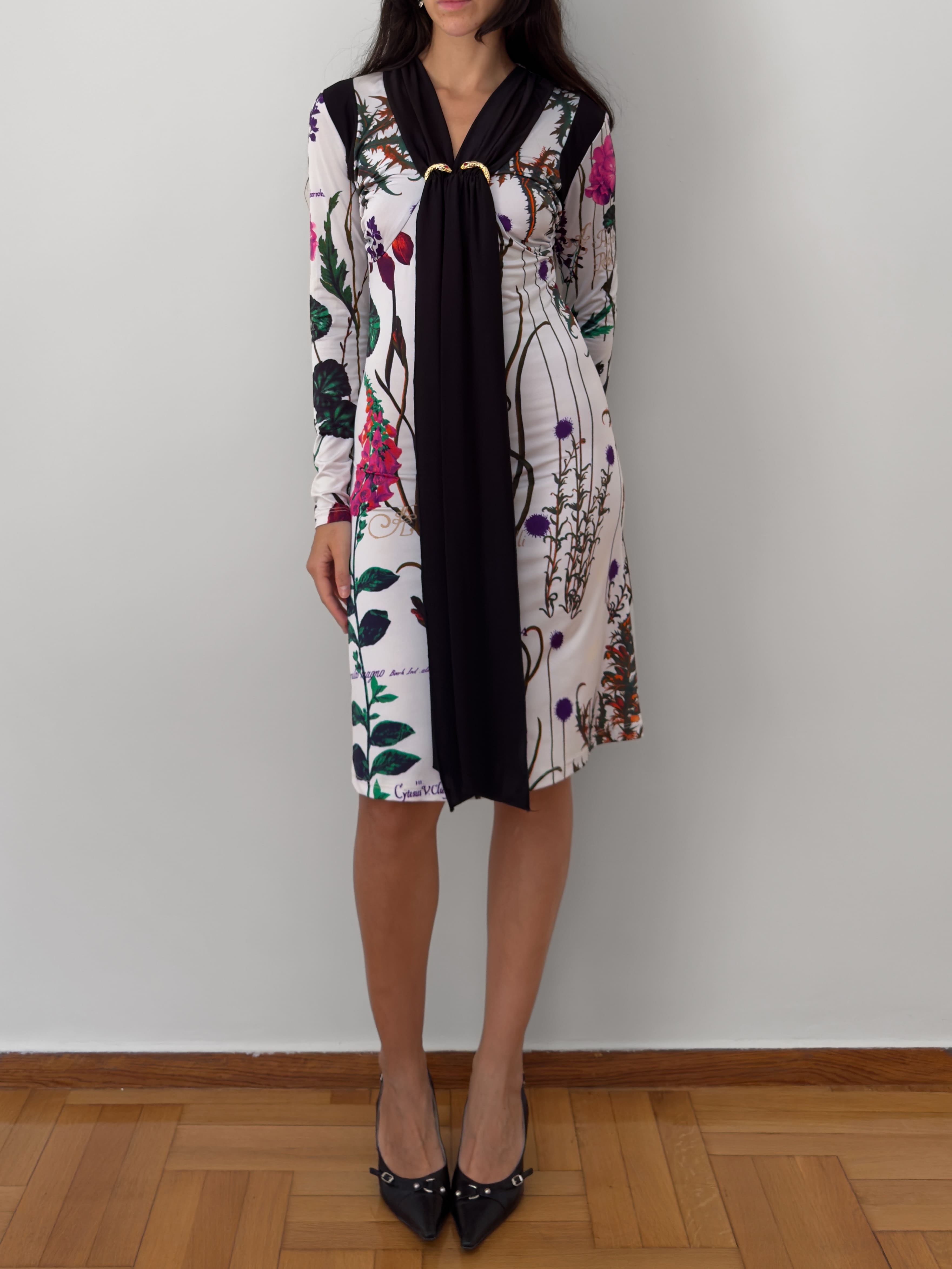 Roberto Cavalli L’Herbier de Cavalli Archive Dress