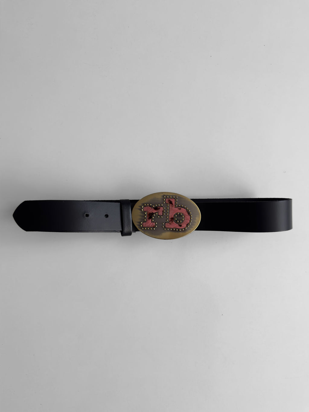 Roccobarocco Leather Belt