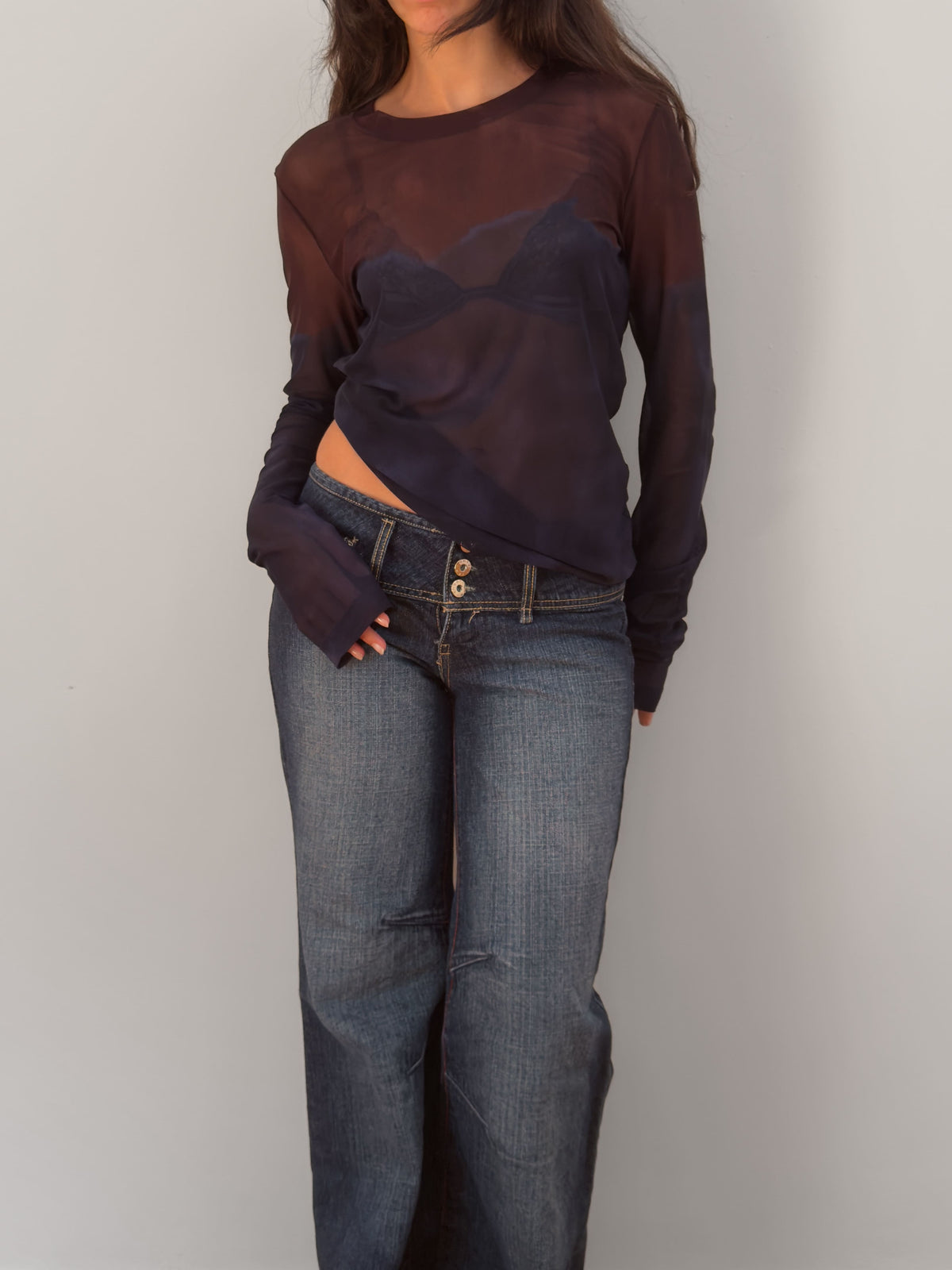 Moschino Tulle Blouse