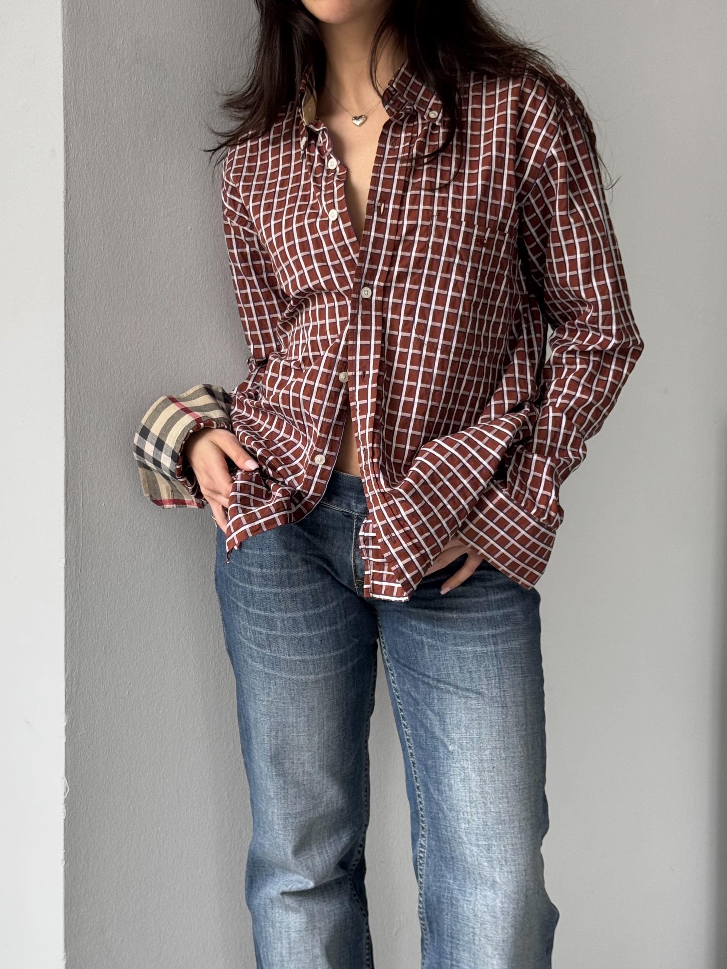 Burberry Kareli Gömlek