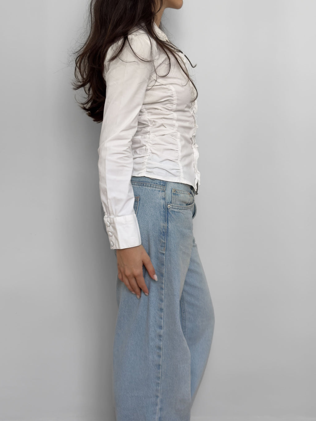 Buttoned White Shirt