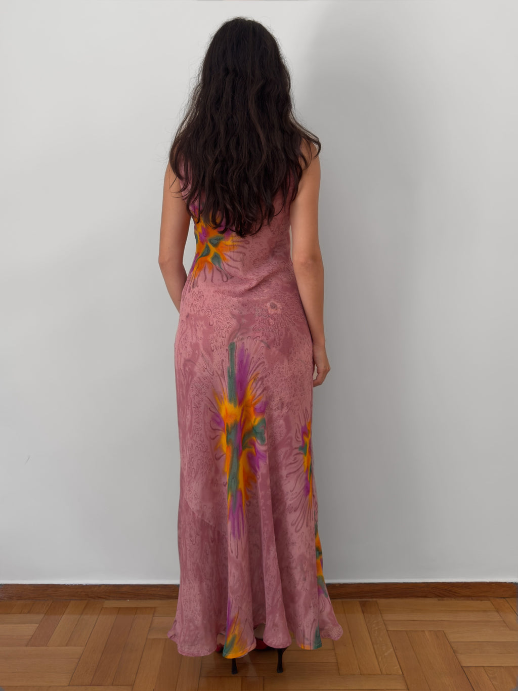 Reversible Floral Maxi Dress