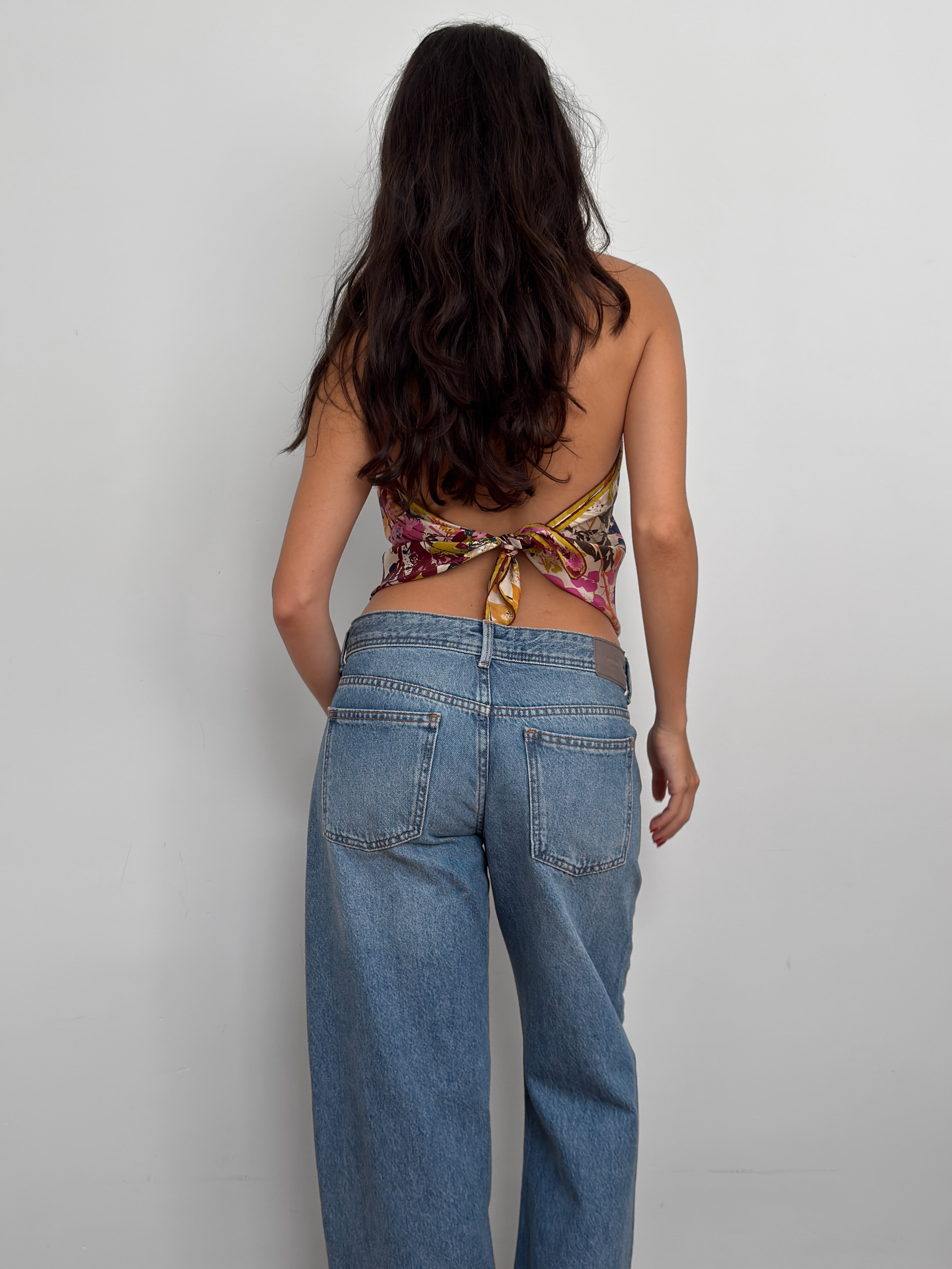 Cahcarel Twill İpek Eşarp