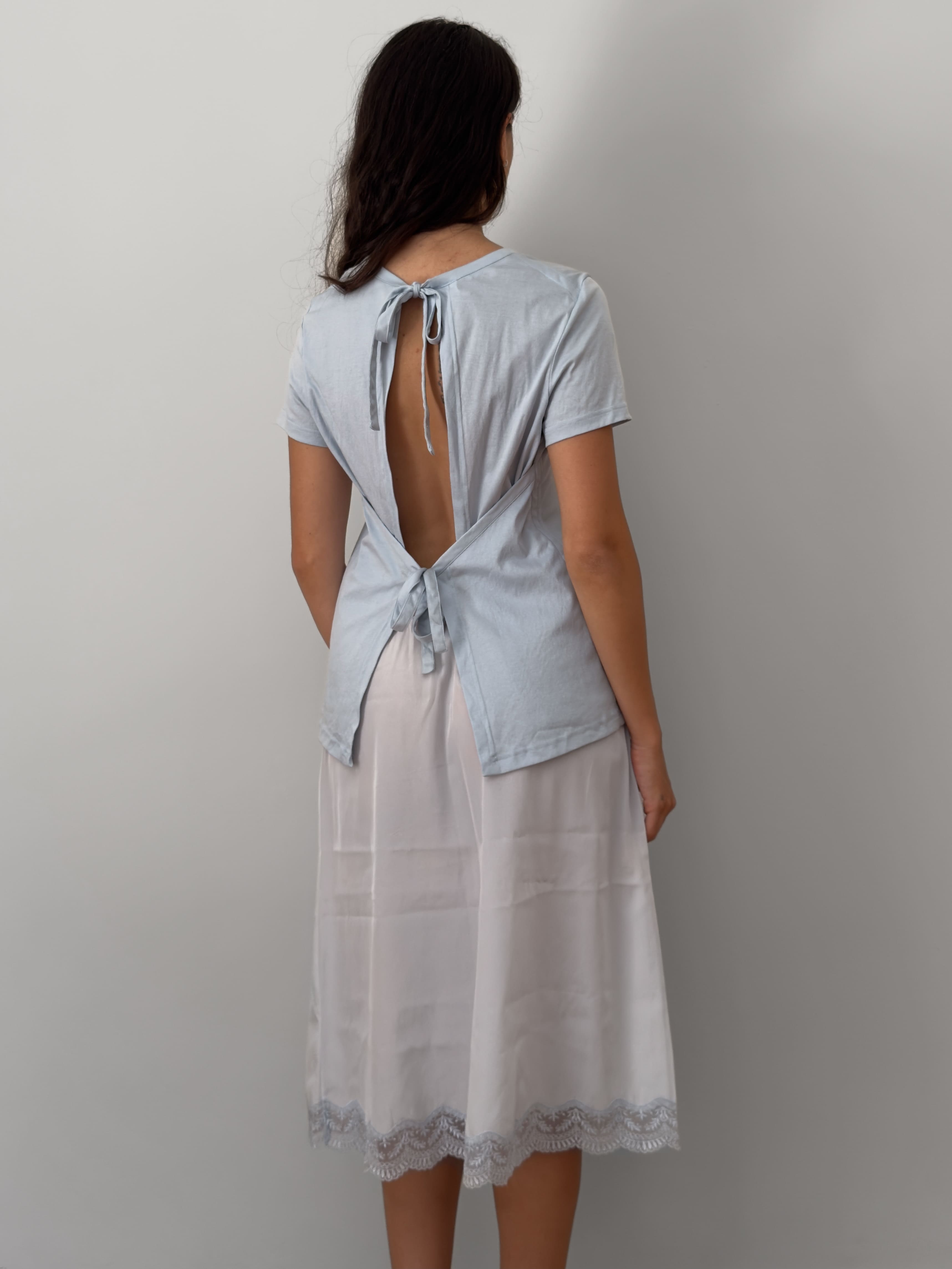 Helmut Lang Open-Back Tee