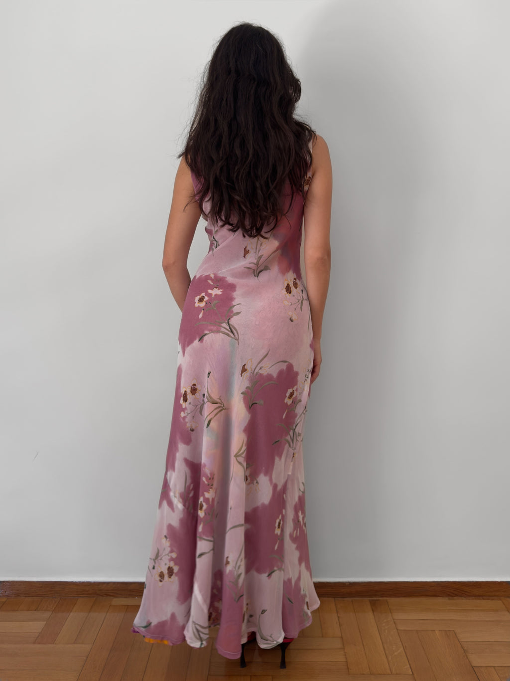 Reversible Floral Maxi Dress