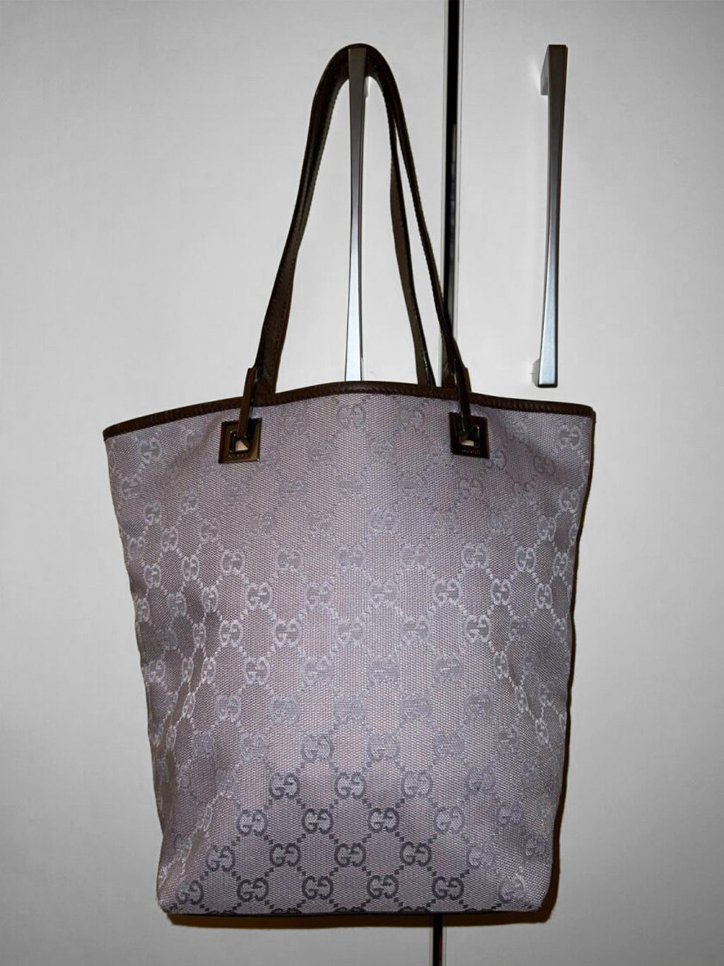 Gucci GG Lavender Canvas Bag