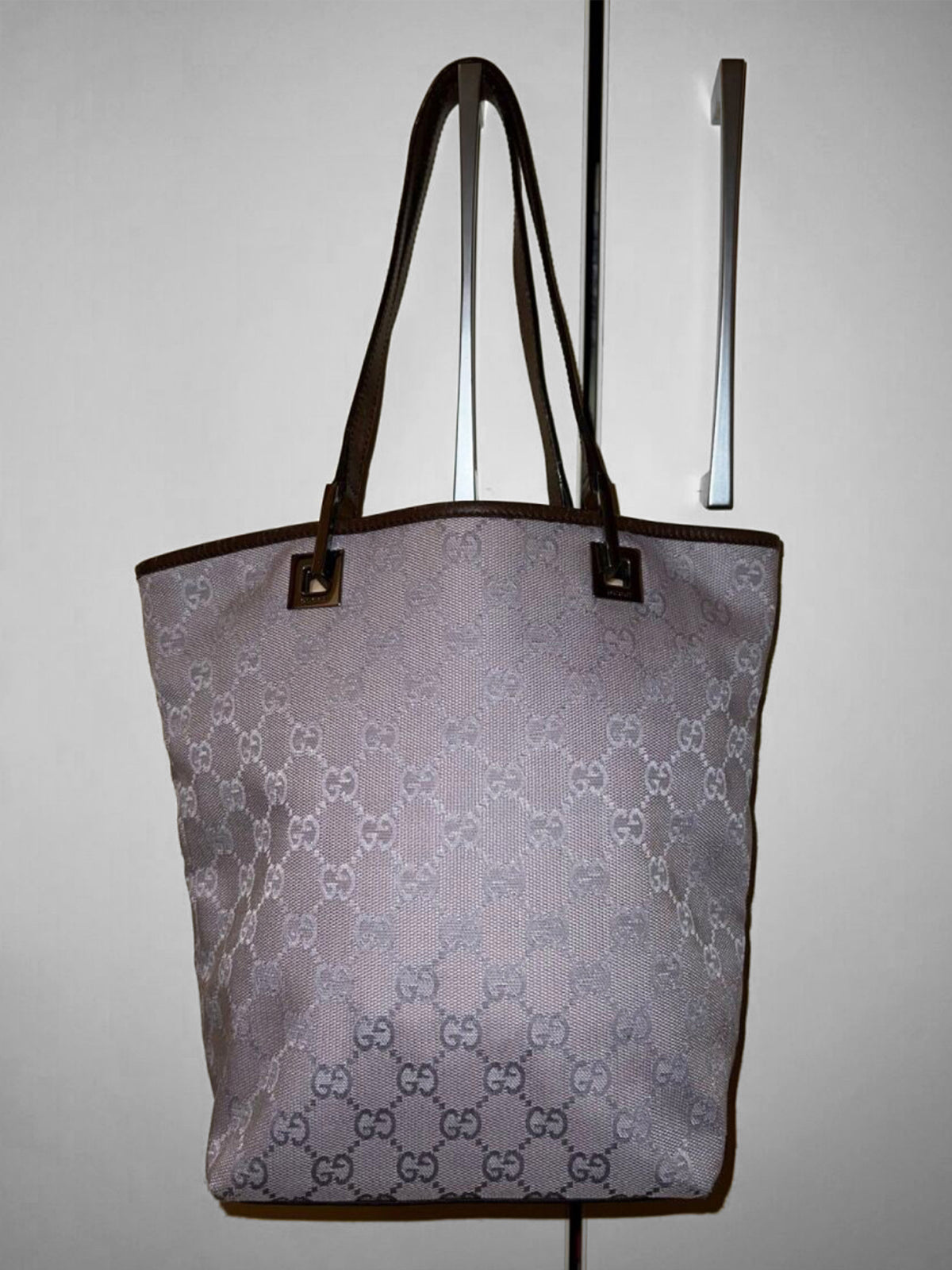 Gucci GG Lavender Canvas Bag