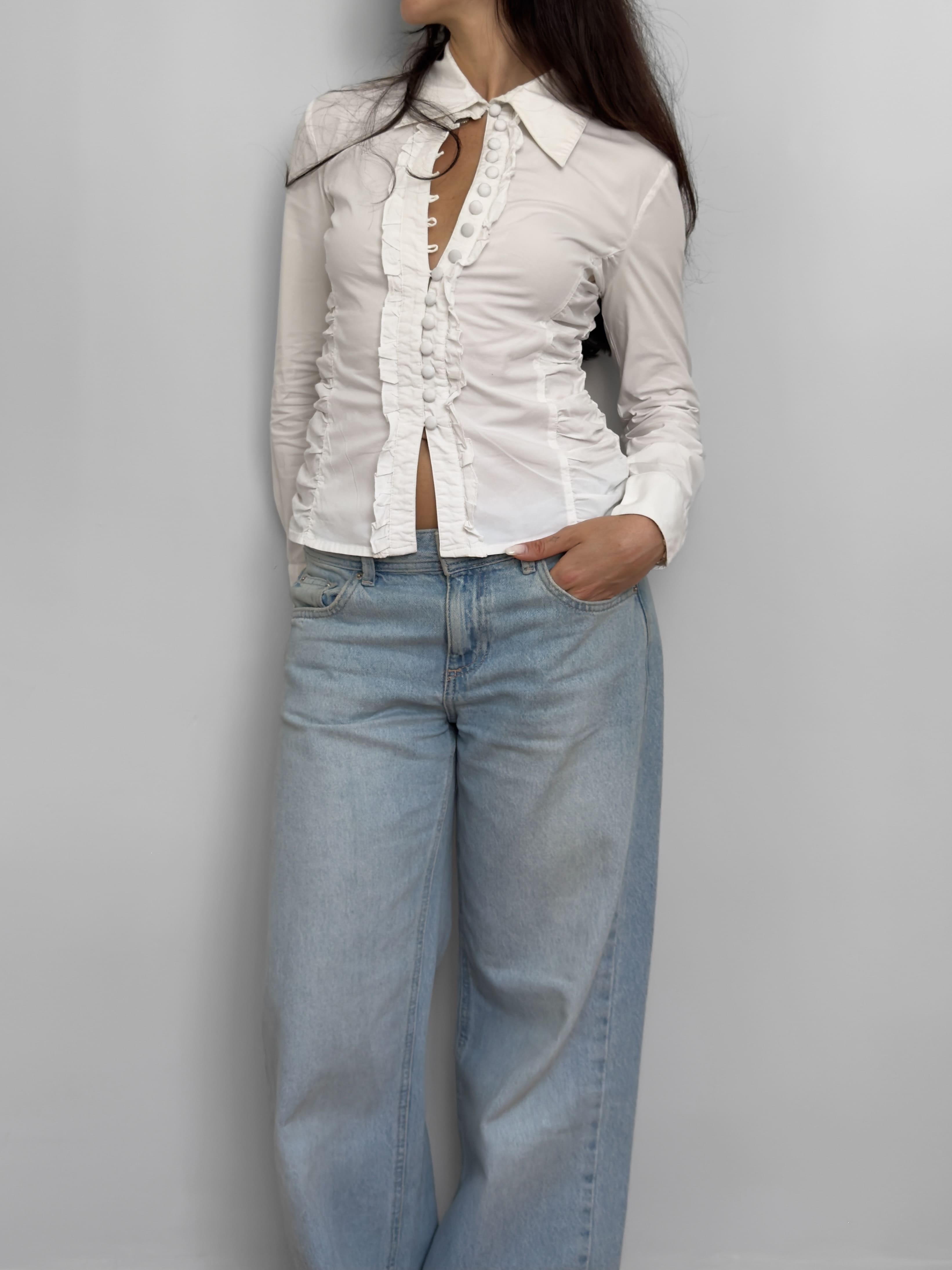 Buttoned White Shirt