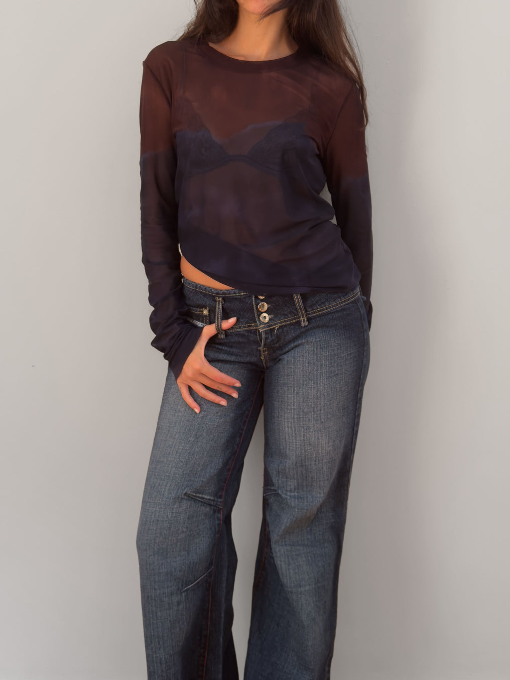 Moschino Tulle Blouse