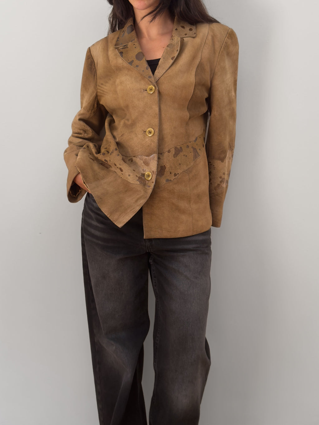 Suede Leather Jacket