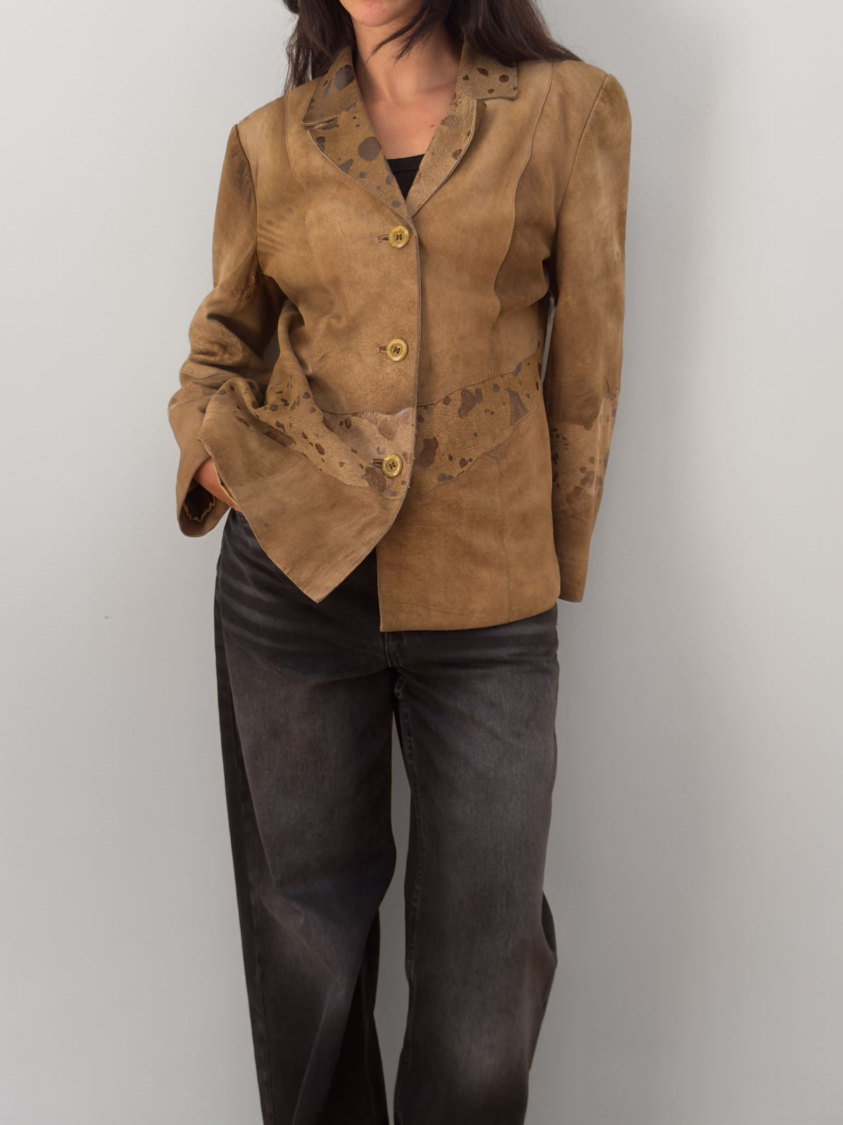 Suede Leather Jacket
