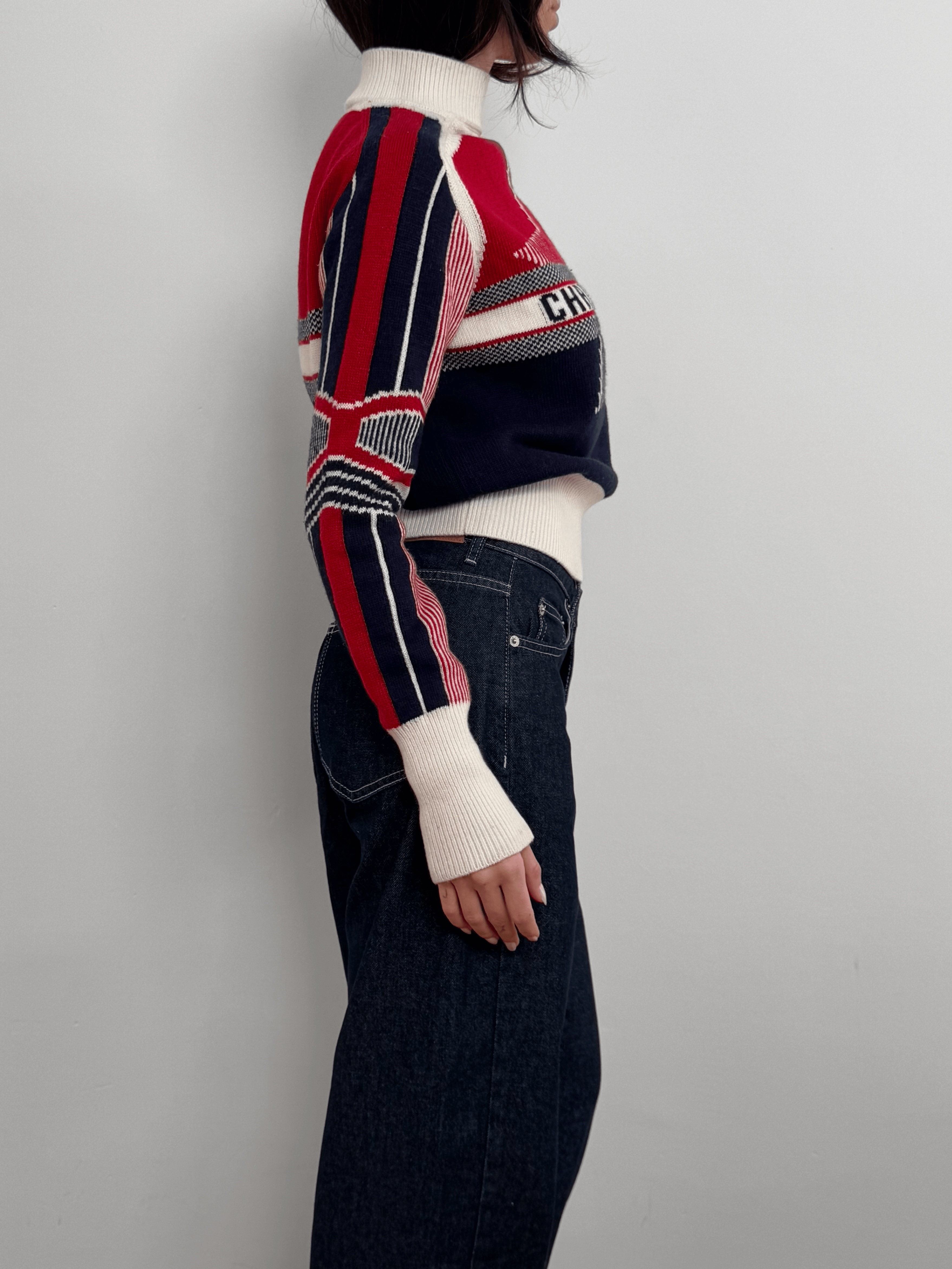 Christian Dior Alps Yün/Kaşmir Kazak