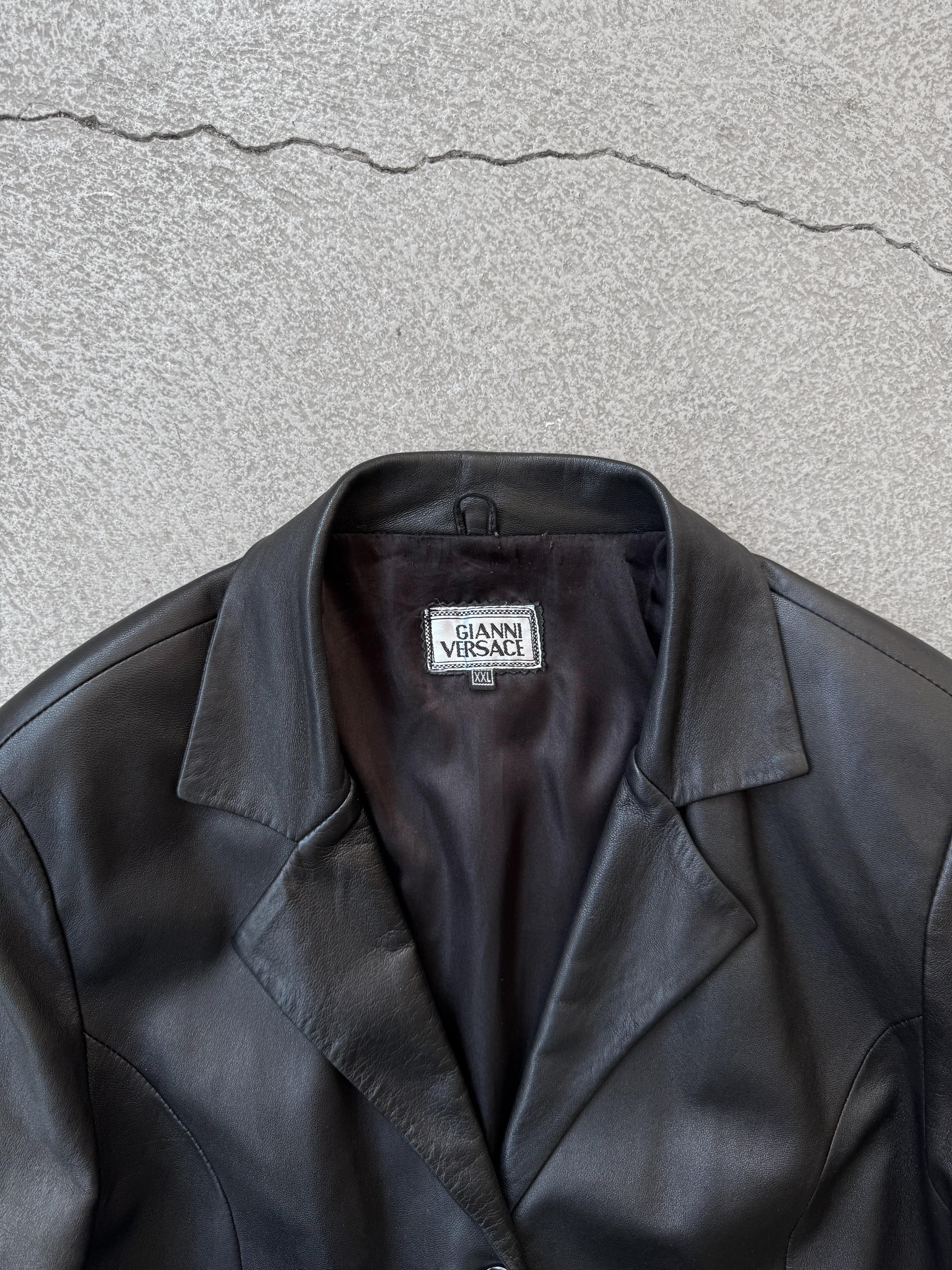 Gianni Versace Deri Ceket