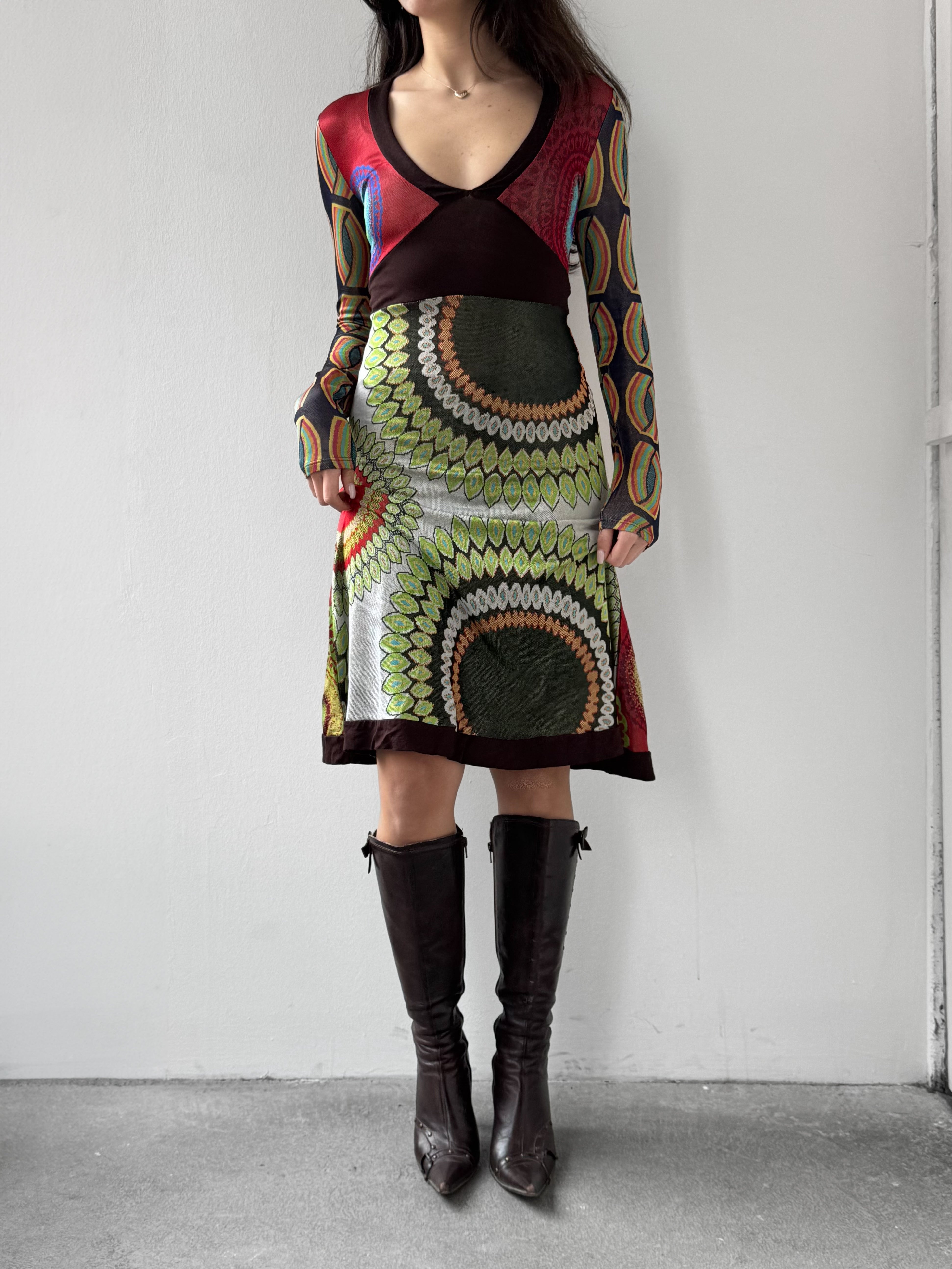 Desigual Midi Elbise