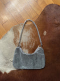 Silver Mesh Shoulder Bag