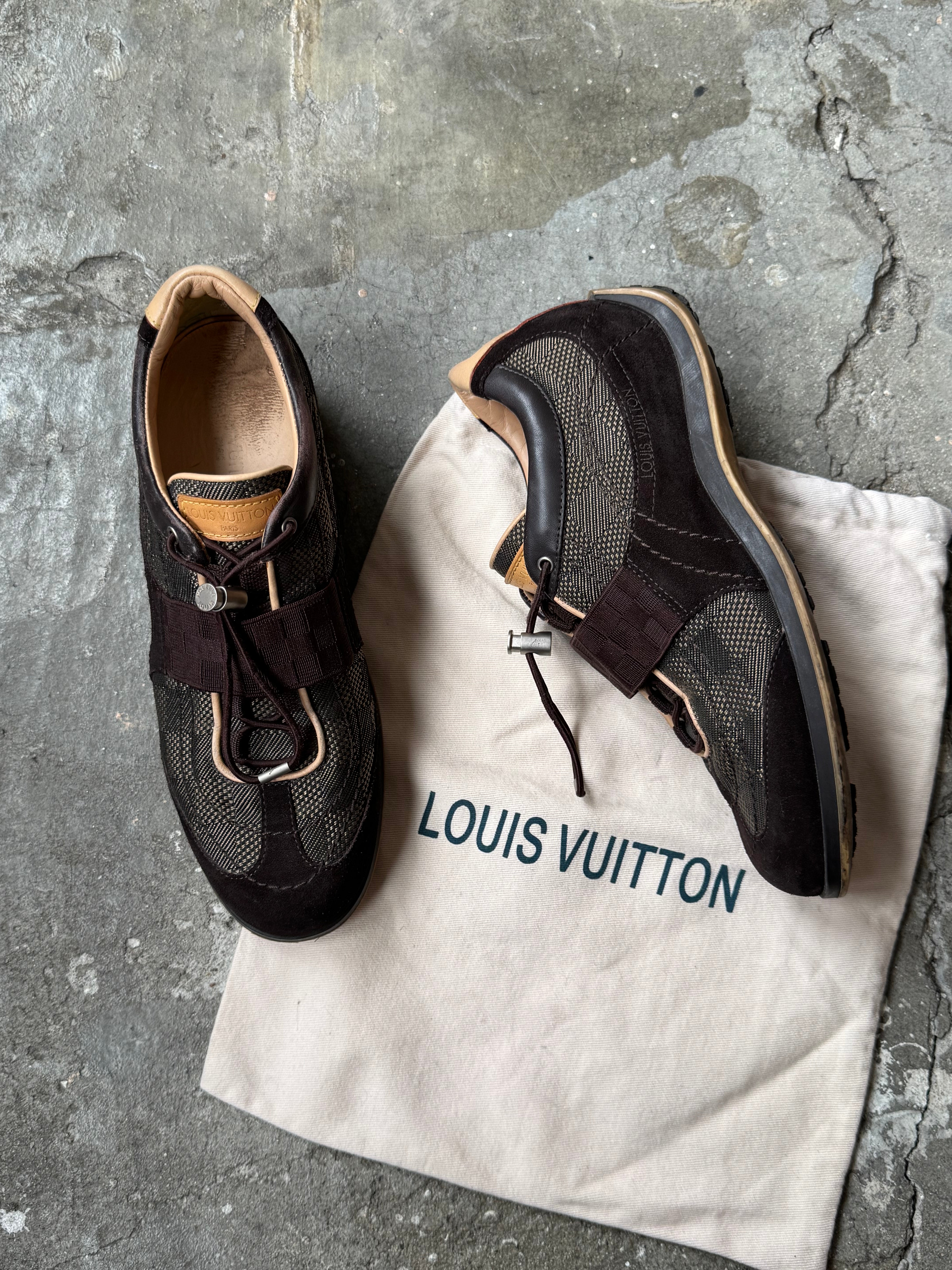 Louis Vuitton Damier Spor Ayakkabı