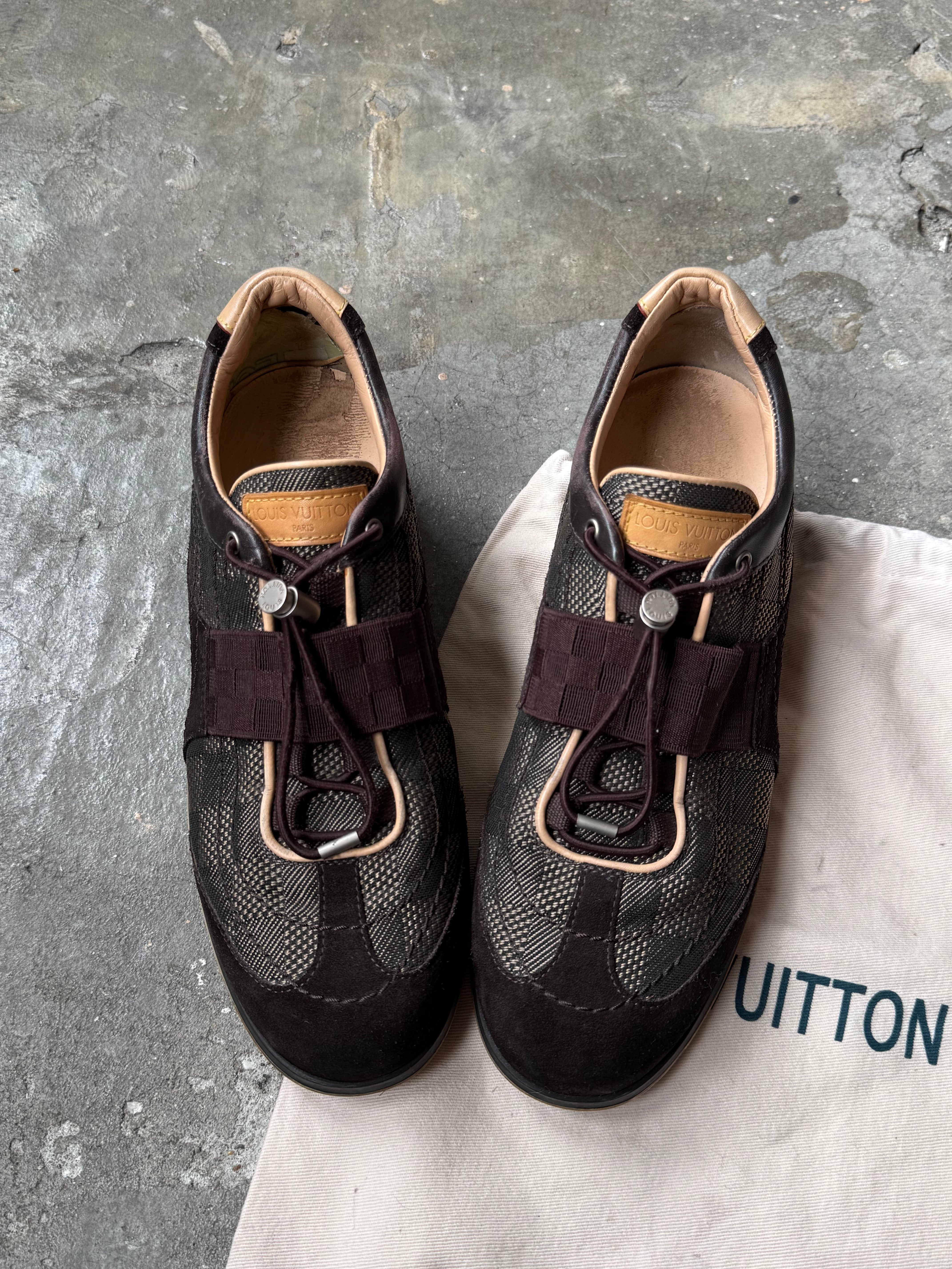 Louis Vuitton Damier Spor Ayakkabı