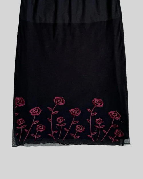 Black Midi Skirt