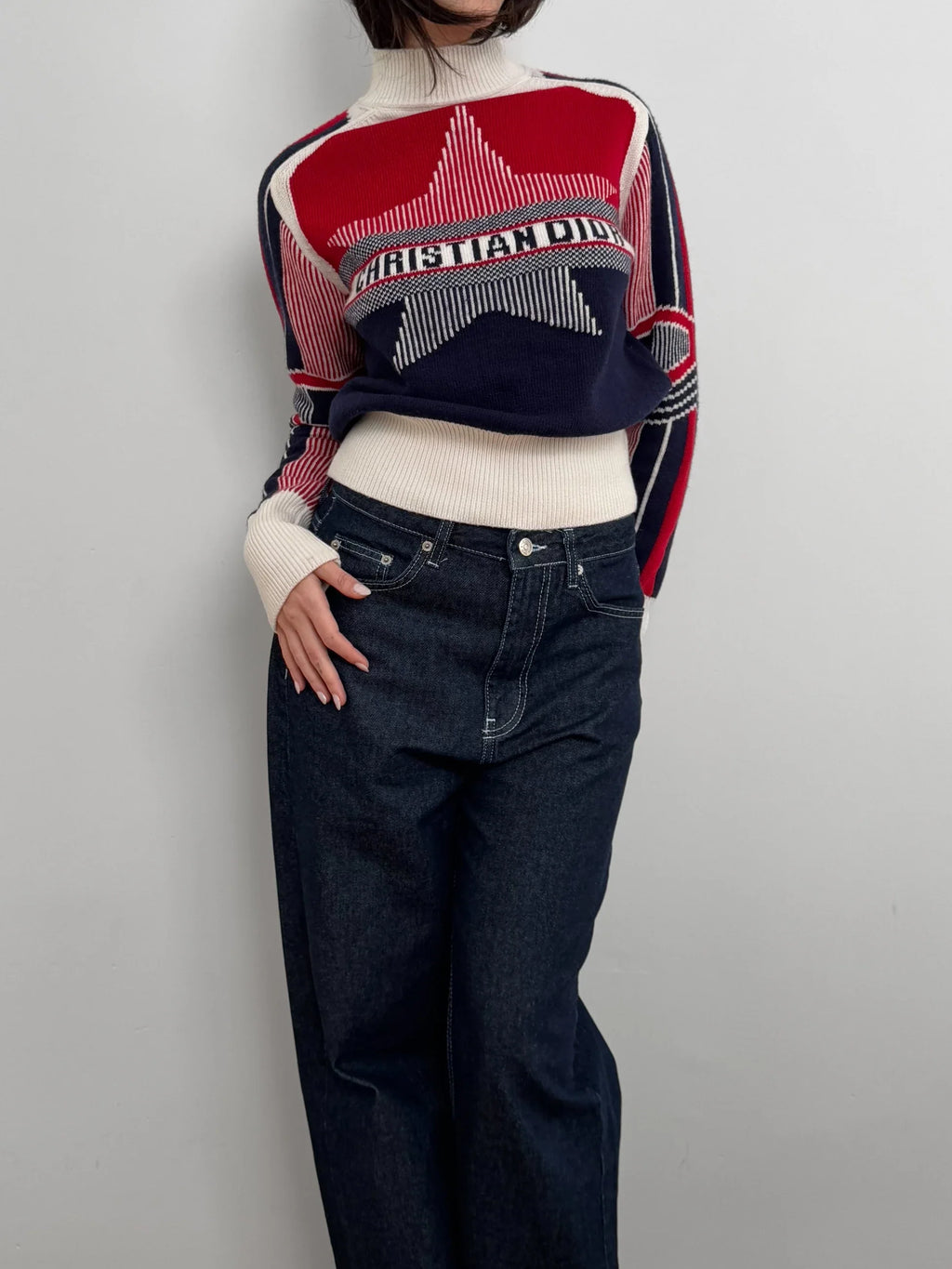 Christian Dior Alps Wool/Cashmere Sweater