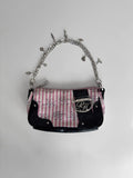 Charm-Detailed Shoulder Bag