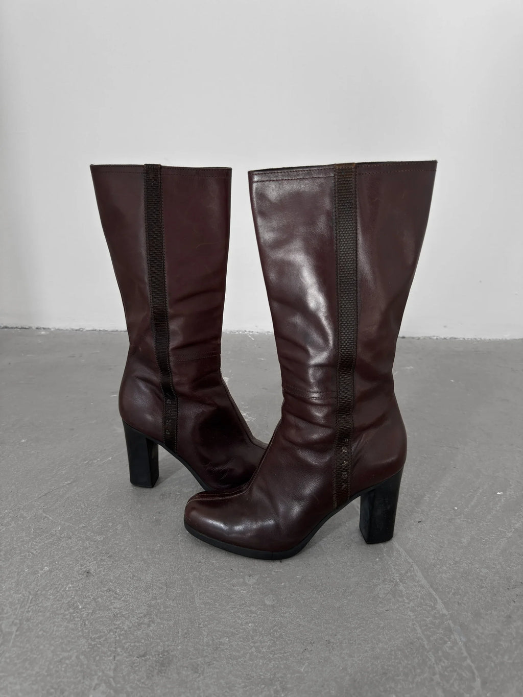 Prada Heeled Ankle Boots