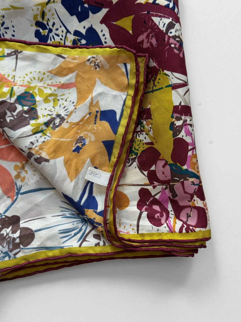 Cacharel Twill Silk Scarf