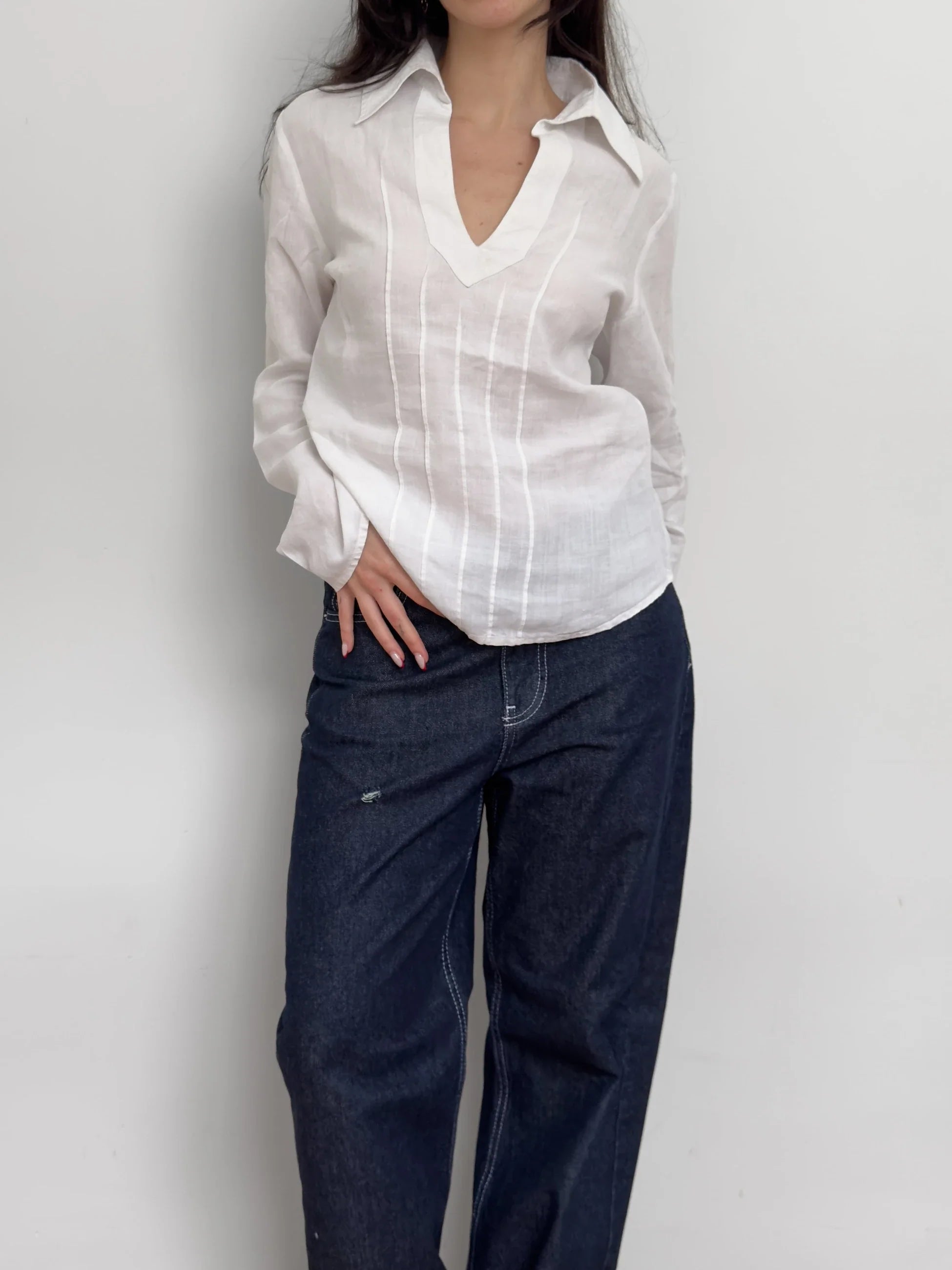 Sisley Linen Blouse